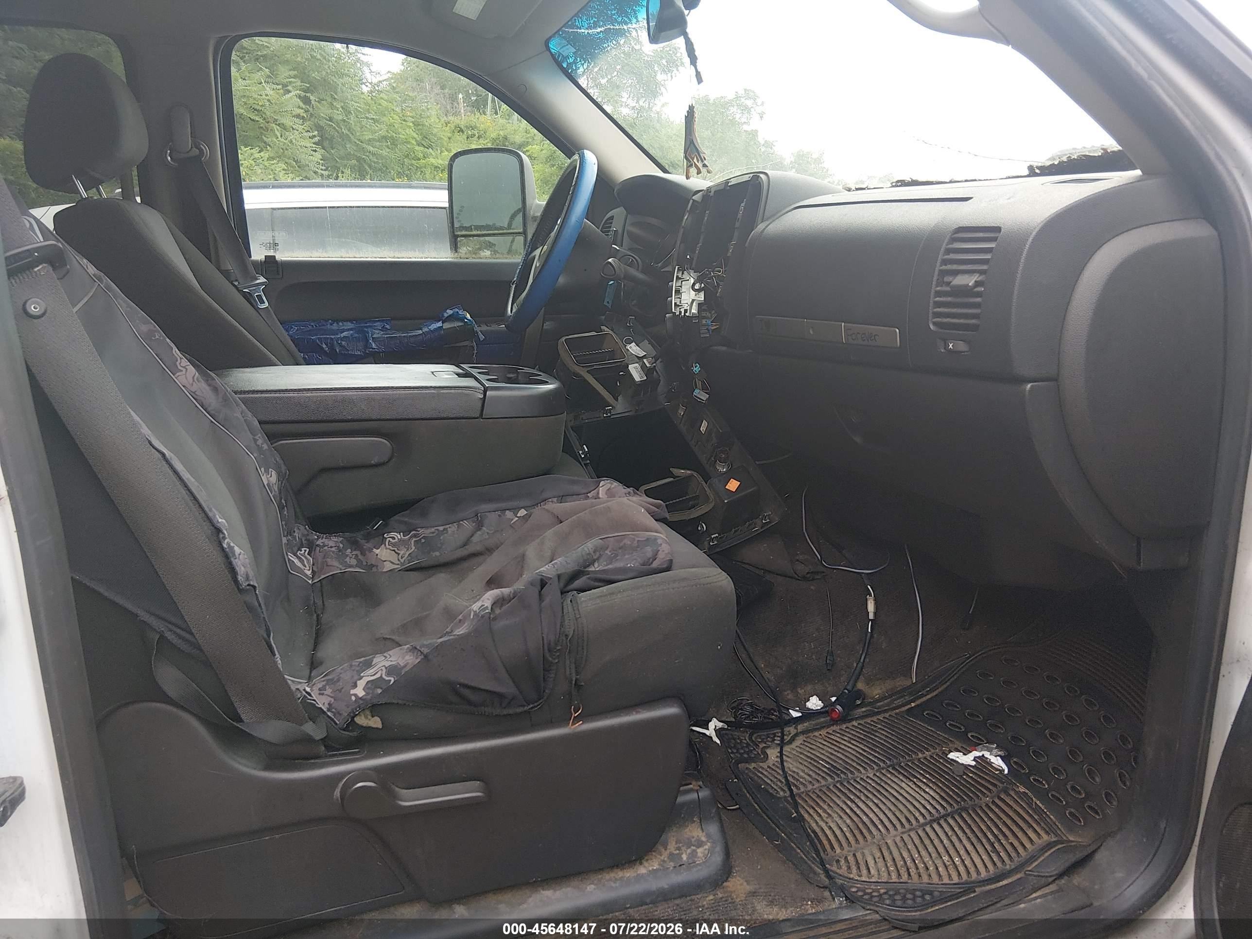2012 Chevrolet Silverado 2500hd Lt Белый vin: 1GC1KXCG7CF225985