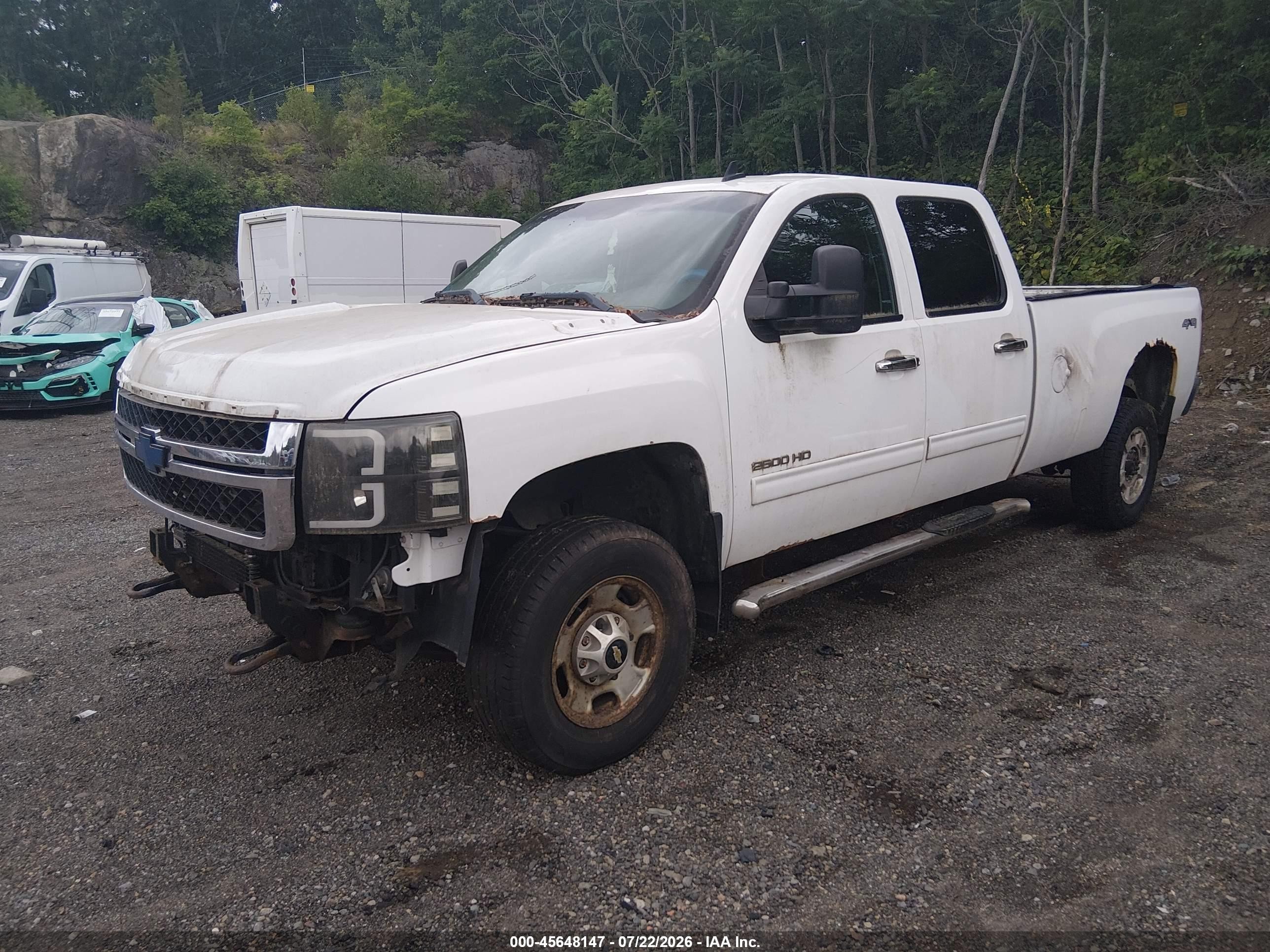 2012 Chevrolet Silverado 2500hd Lt Белый vin: 1GC1KXCG7CF225985