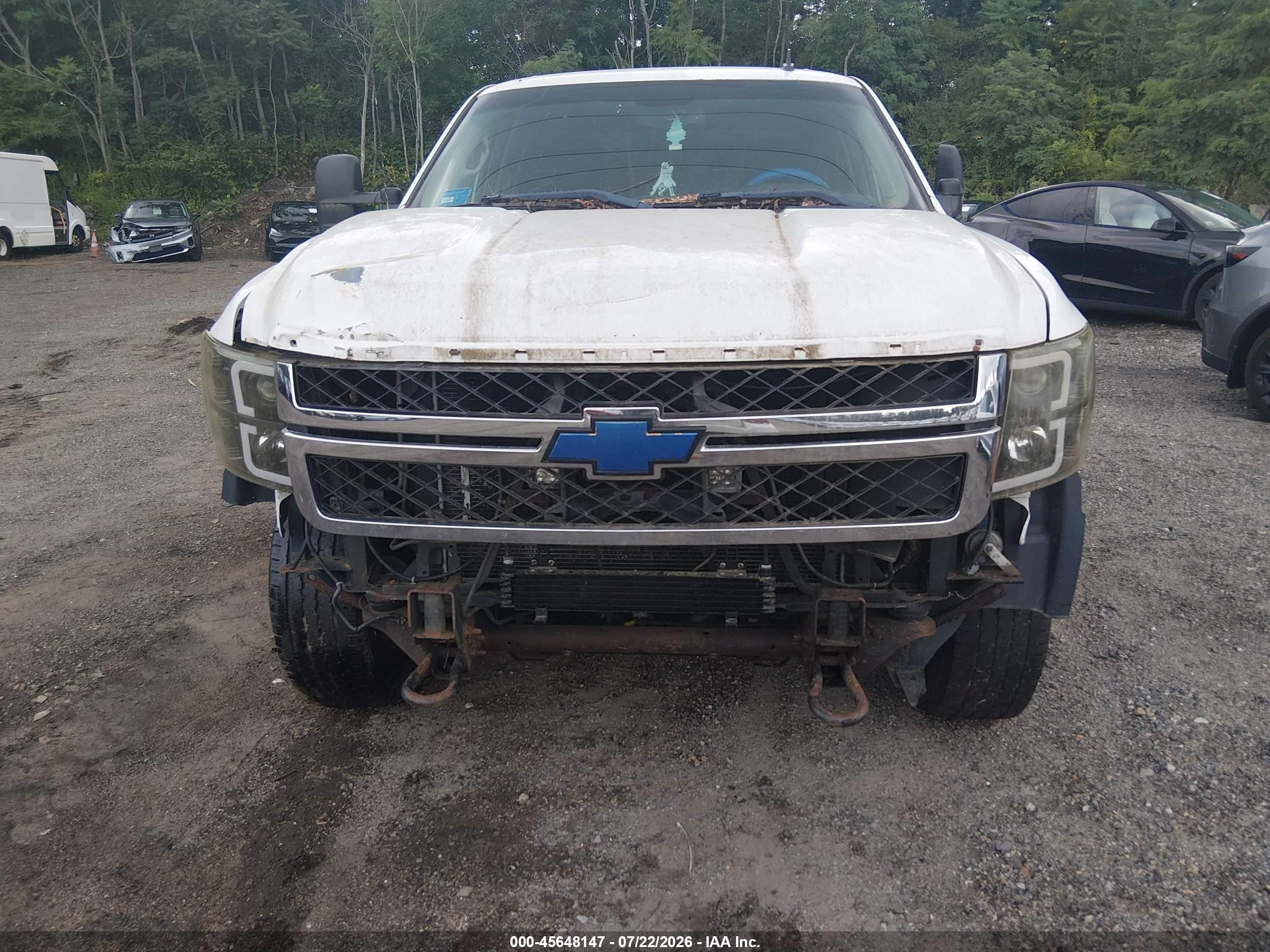 2012 Chevrolet Silverado 2500hd Lt Белый vin: 1GC1KXCG7CF225985
