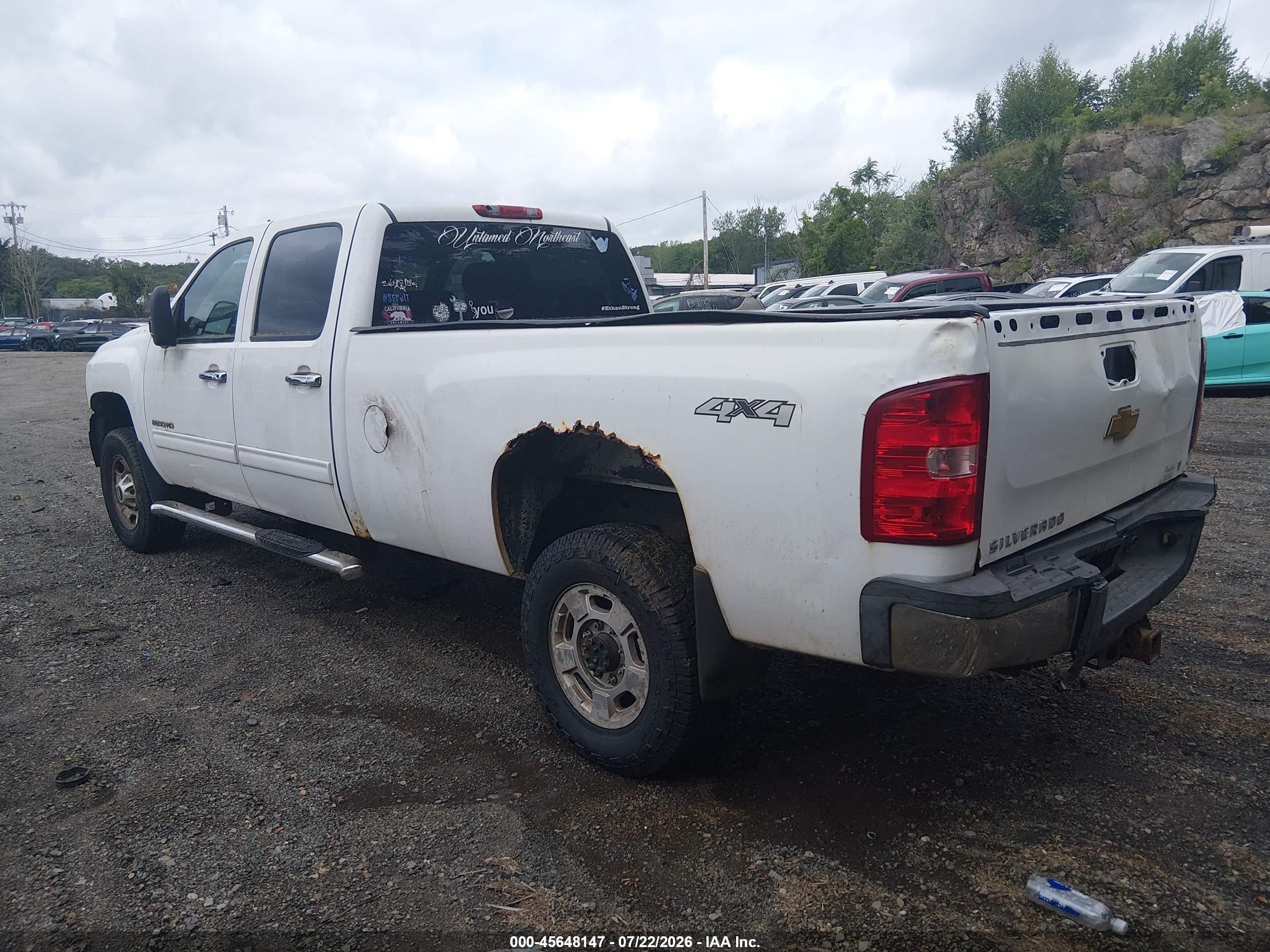 2012 Chevrolet Silverado 2500hd Lt Белый vin: 1GC1KXCG7CF225985