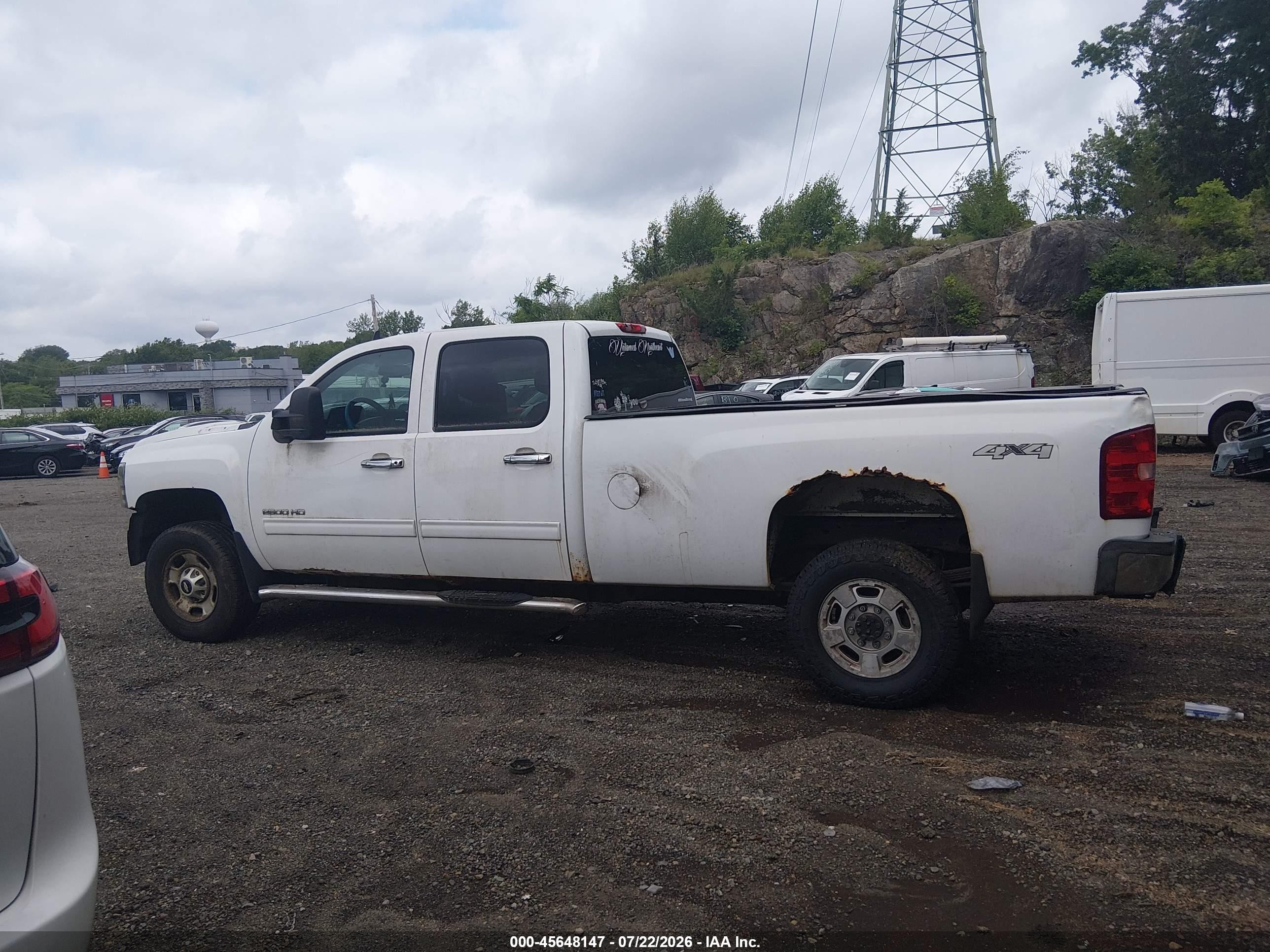 2012 Chevrolet Silverado 2500hd Lt Белый vin: 1GC1KXCG7CF225985