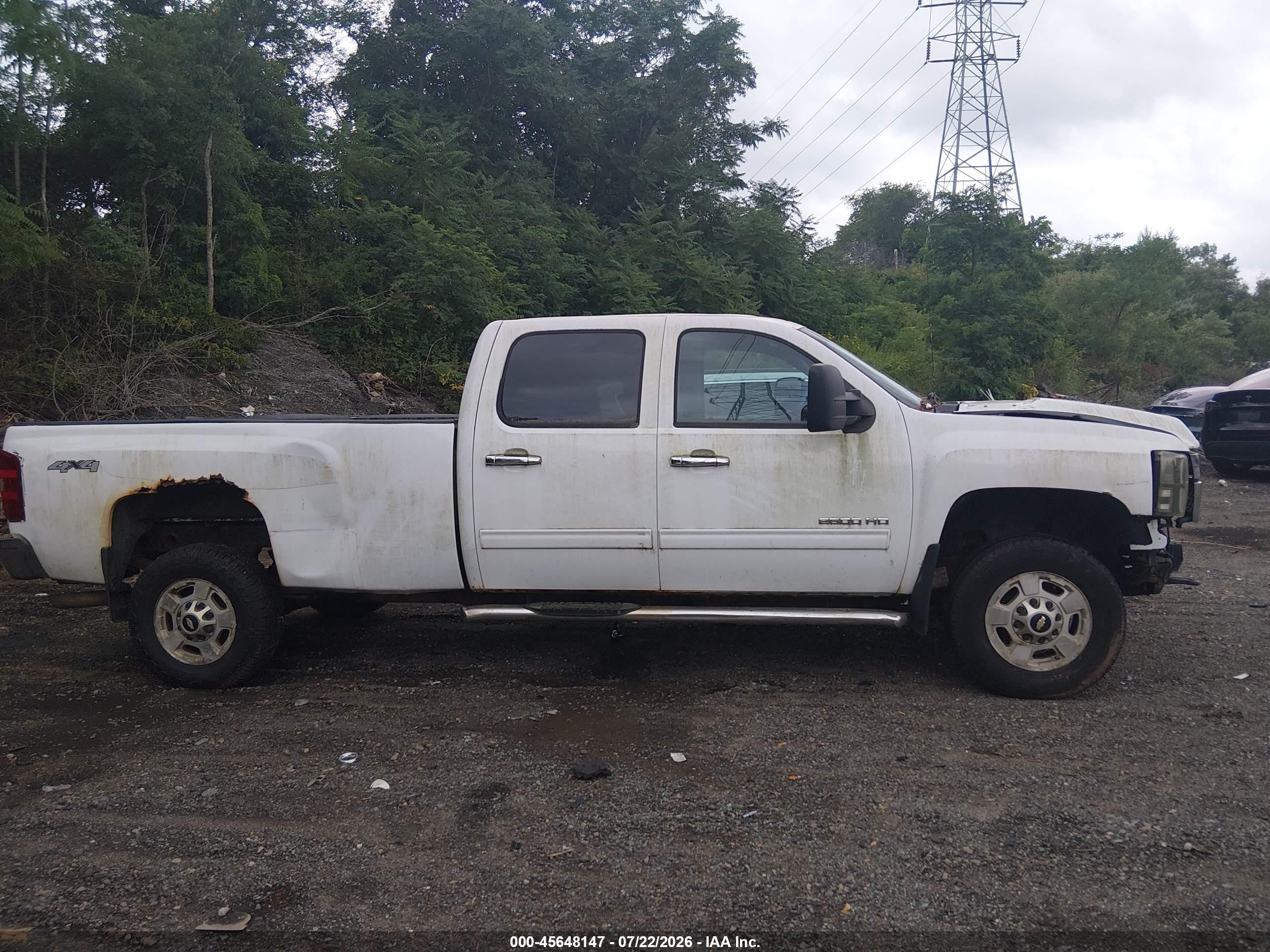 2012 Chevrolet Silverado 2500hd Lt Белый vin: 1GC1KXCG7CF225985