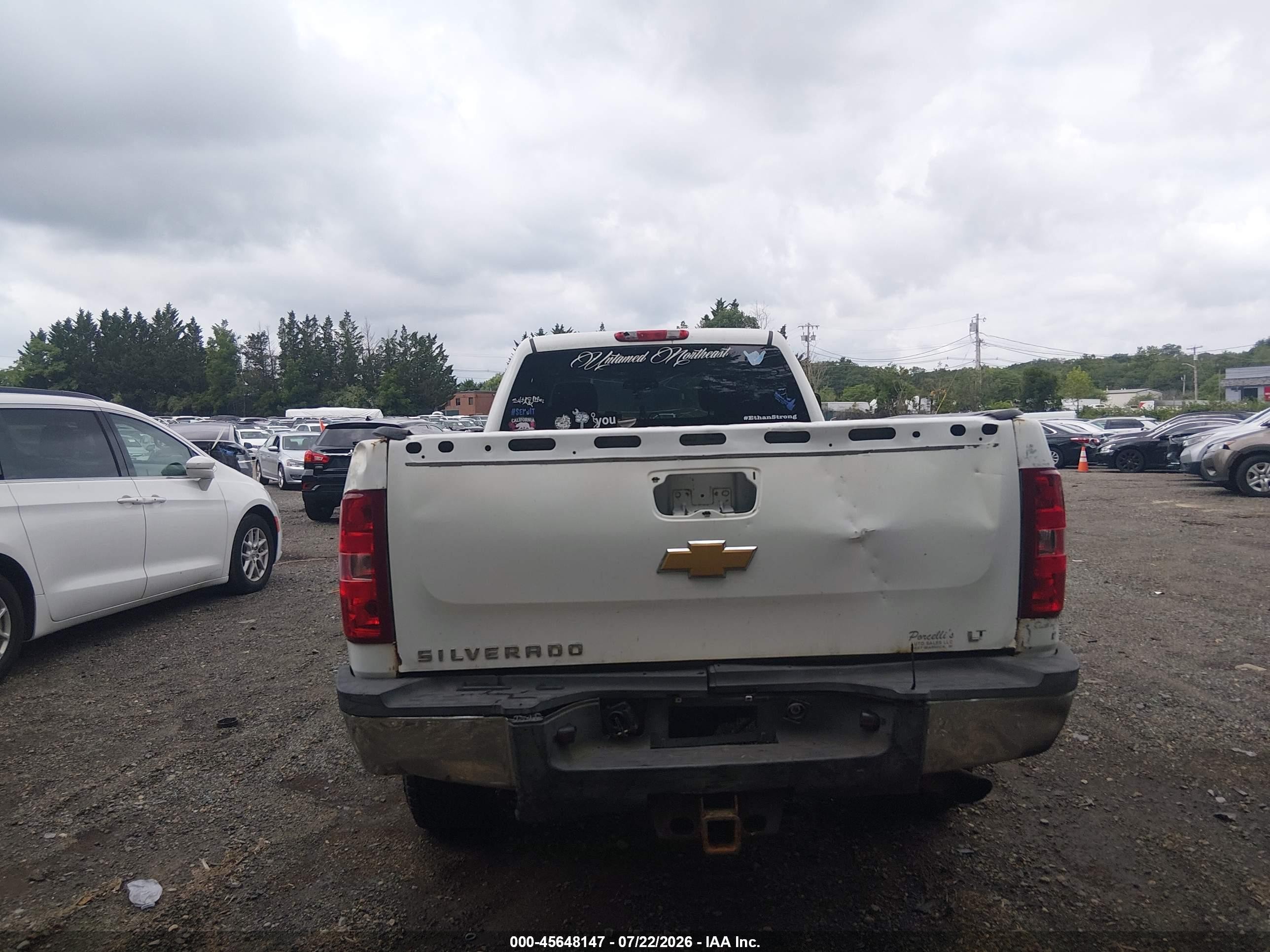 2012 Chevrolet Silverado 2500hd Lt Белый vin: 1GC1KXCG7CF225985