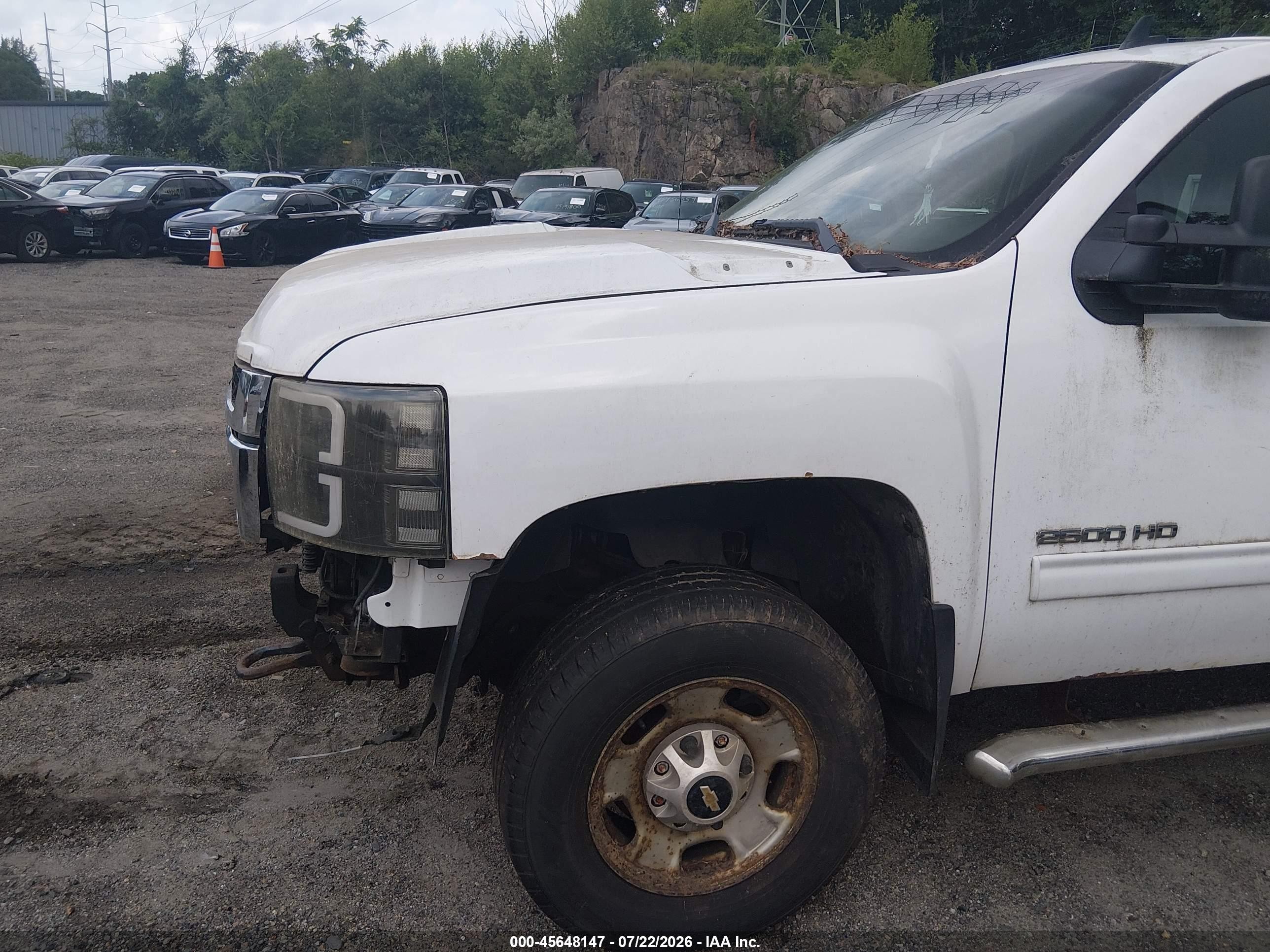 2012 Chevrolet Silverado 2500hd Lt Белый vin: 1GC1KXCG7CF225985