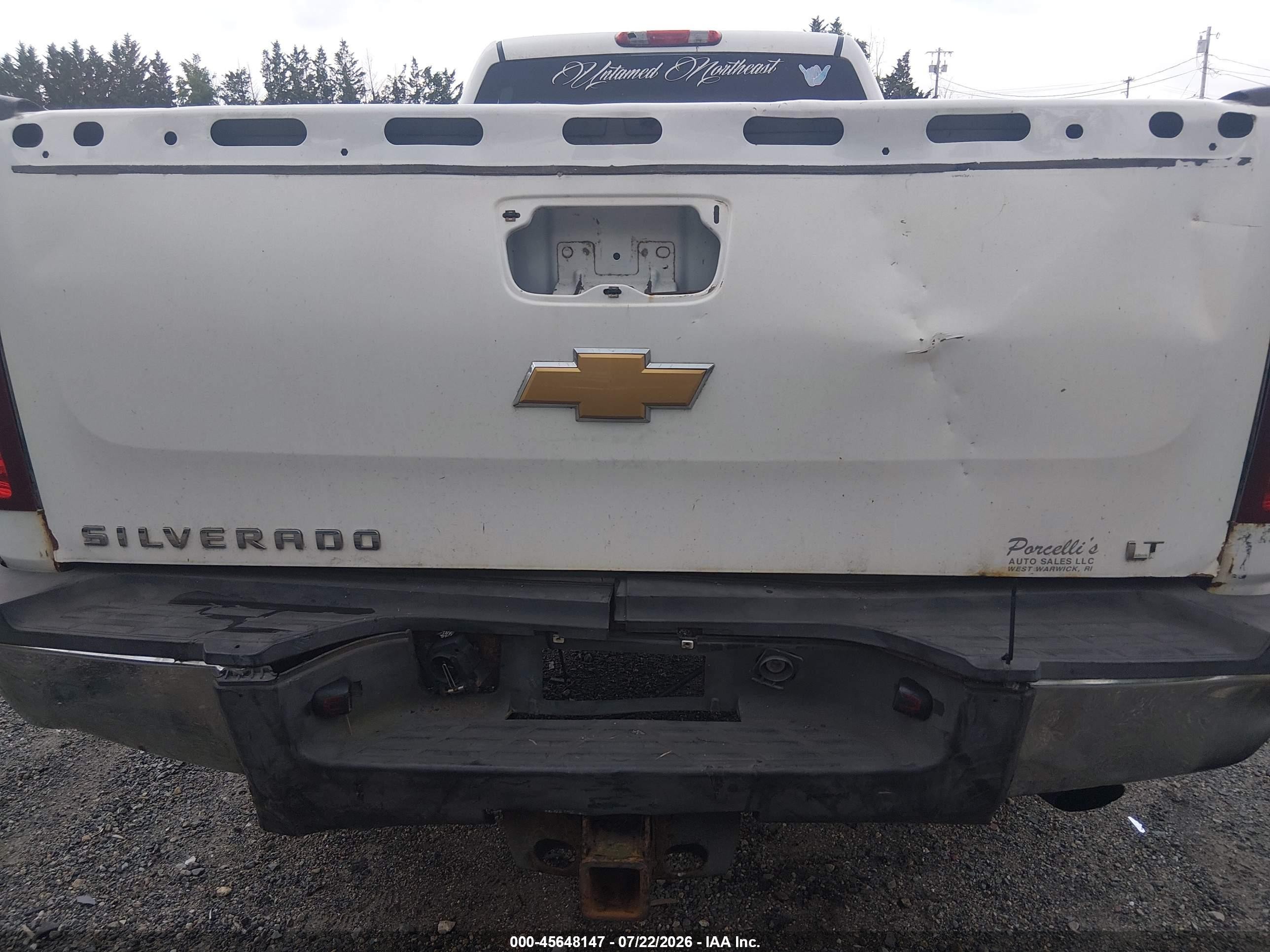 2012 Chevrolet Silverado 2500hd Lt Белый vin: 1GC1KXCG7CF225985