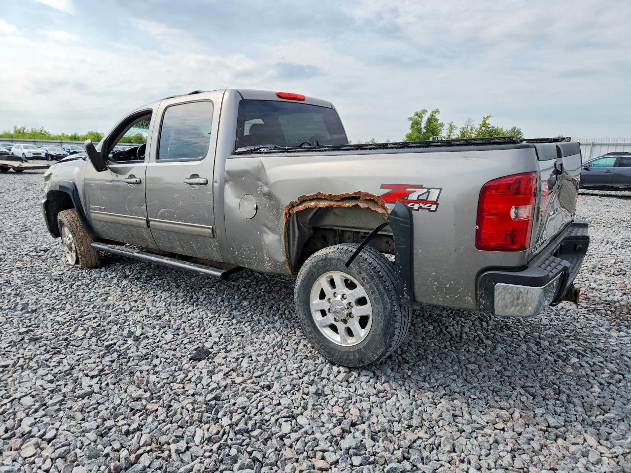 2014 Chevrolet Silverado K2500 Heavy Duty Lt Gray vin: 1GC1KXCG7EF138154