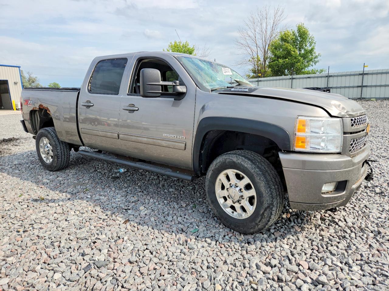 2014 Chevrolet Silverado K2500 Heavy Duty Lt Gray vin: 1GC1KXCG7EF138154