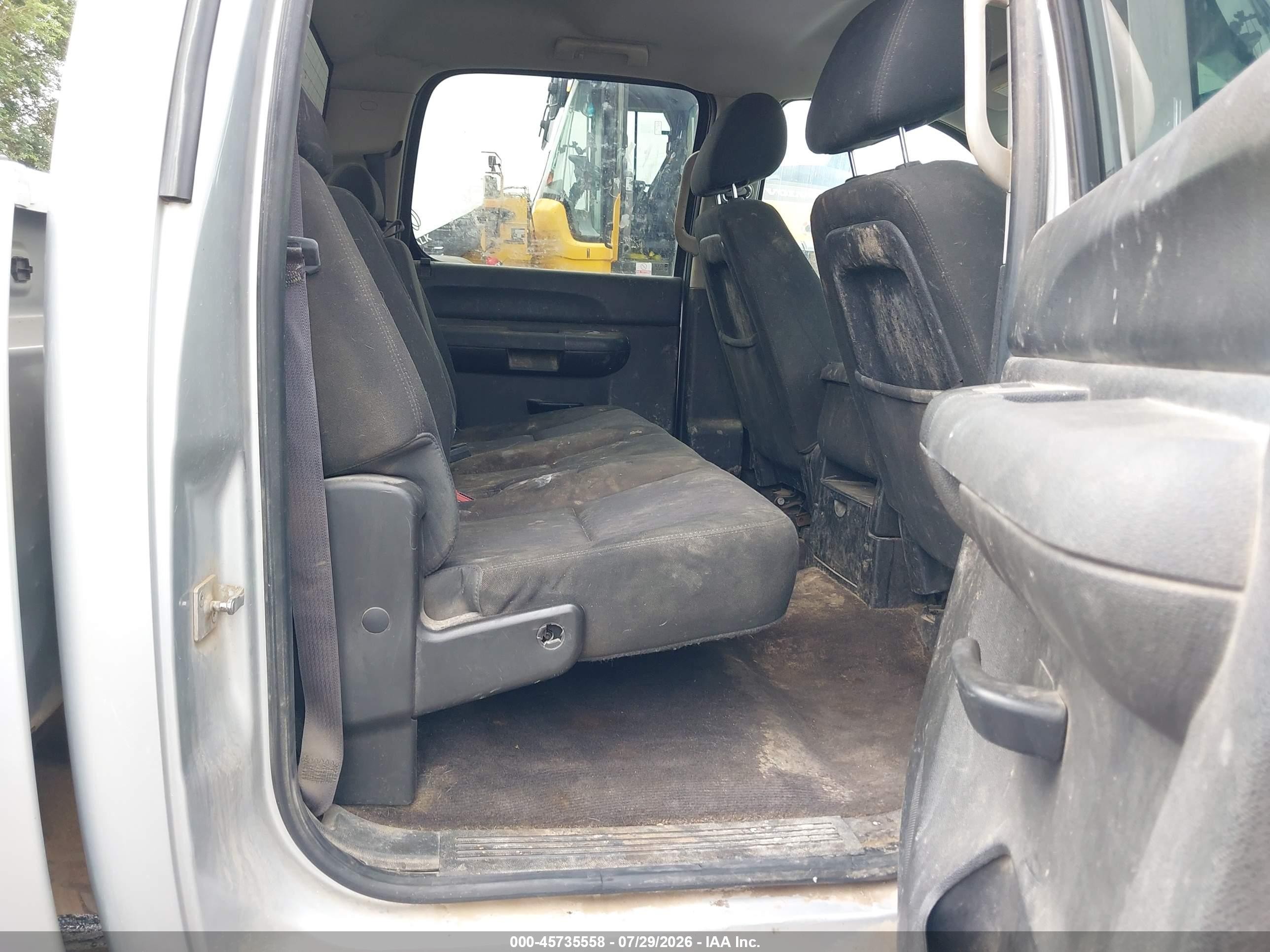 2014 Chevrolet Silverado 2500hd Lt Silver vin: 1GC1KXCG7EF187693