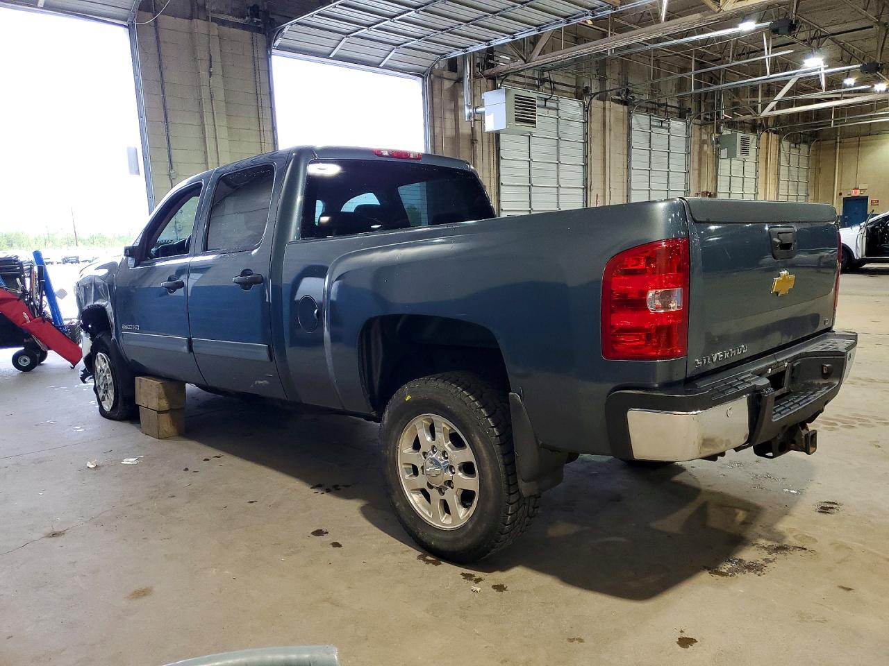2013 Chevrolet Silverado K2500 Heavy Duty Lt Gray vin: 1GC1KXCG8DF218755
