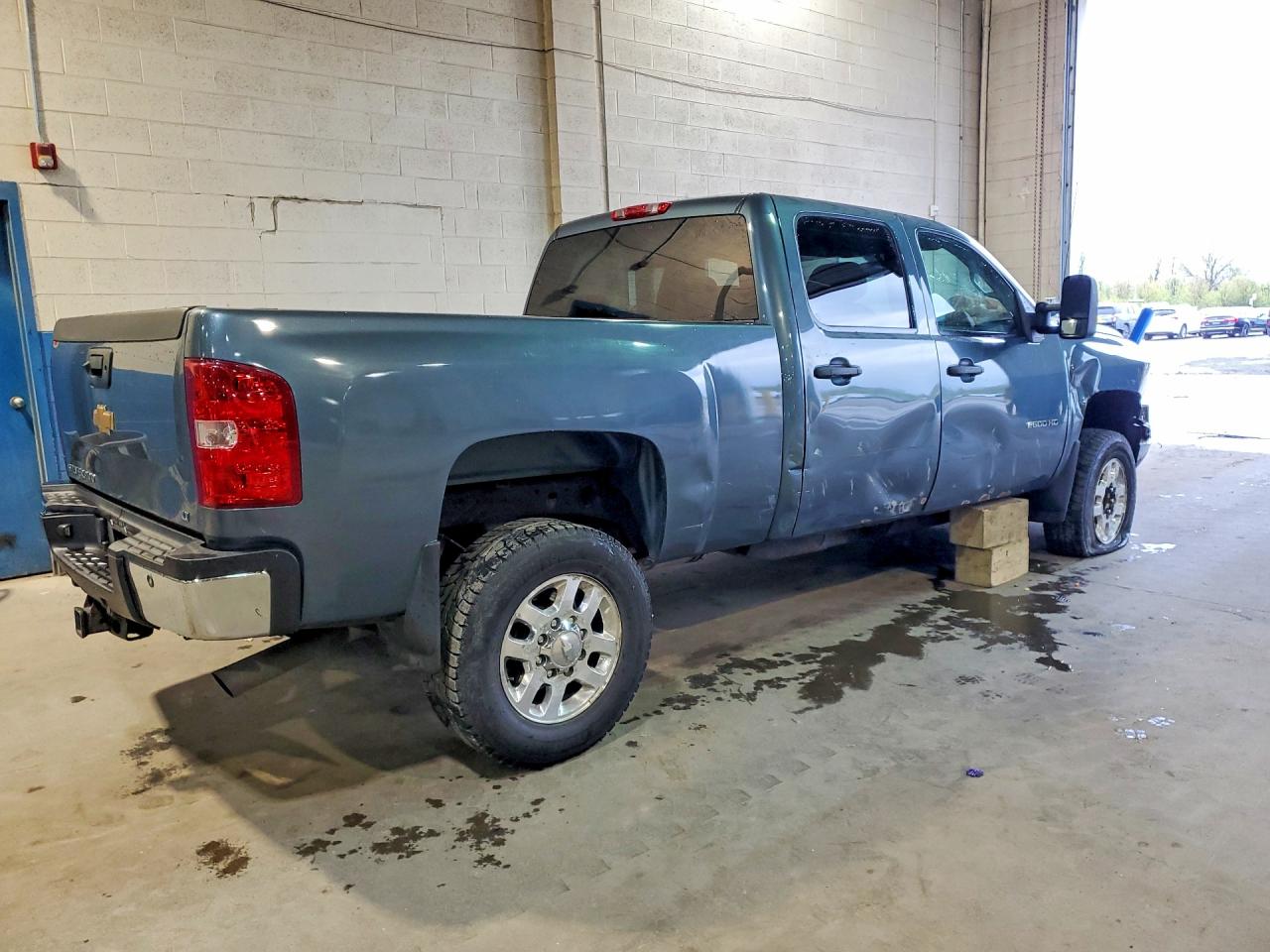 2013 Chevrolet Silverado K2500 Heavy Duty Lt Gray vin: 1GC1KXCG8DF218755