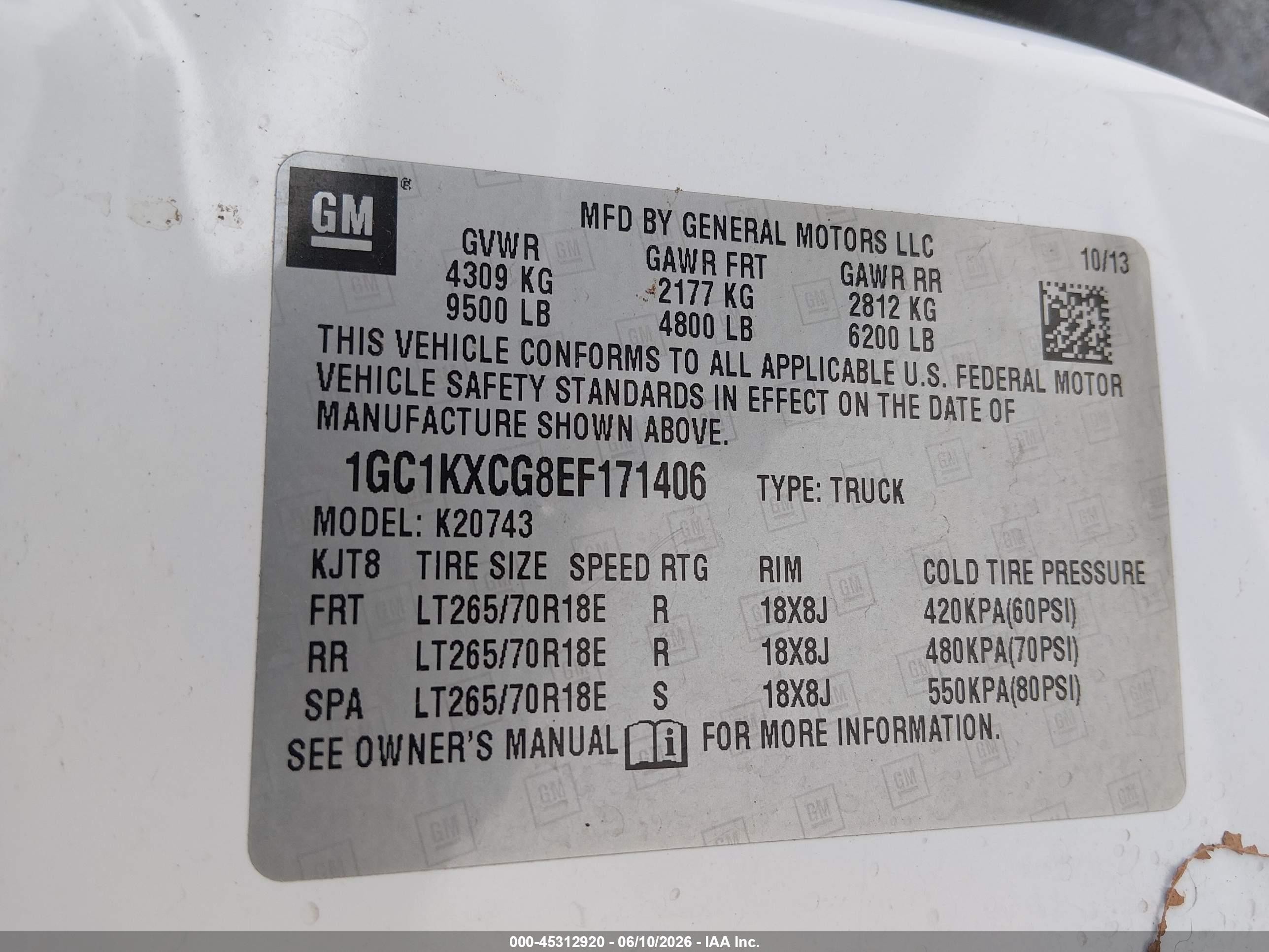 2014 Chevrolet Silverado 2500hd Lt White vin: 1GC1KXCG8EF171406