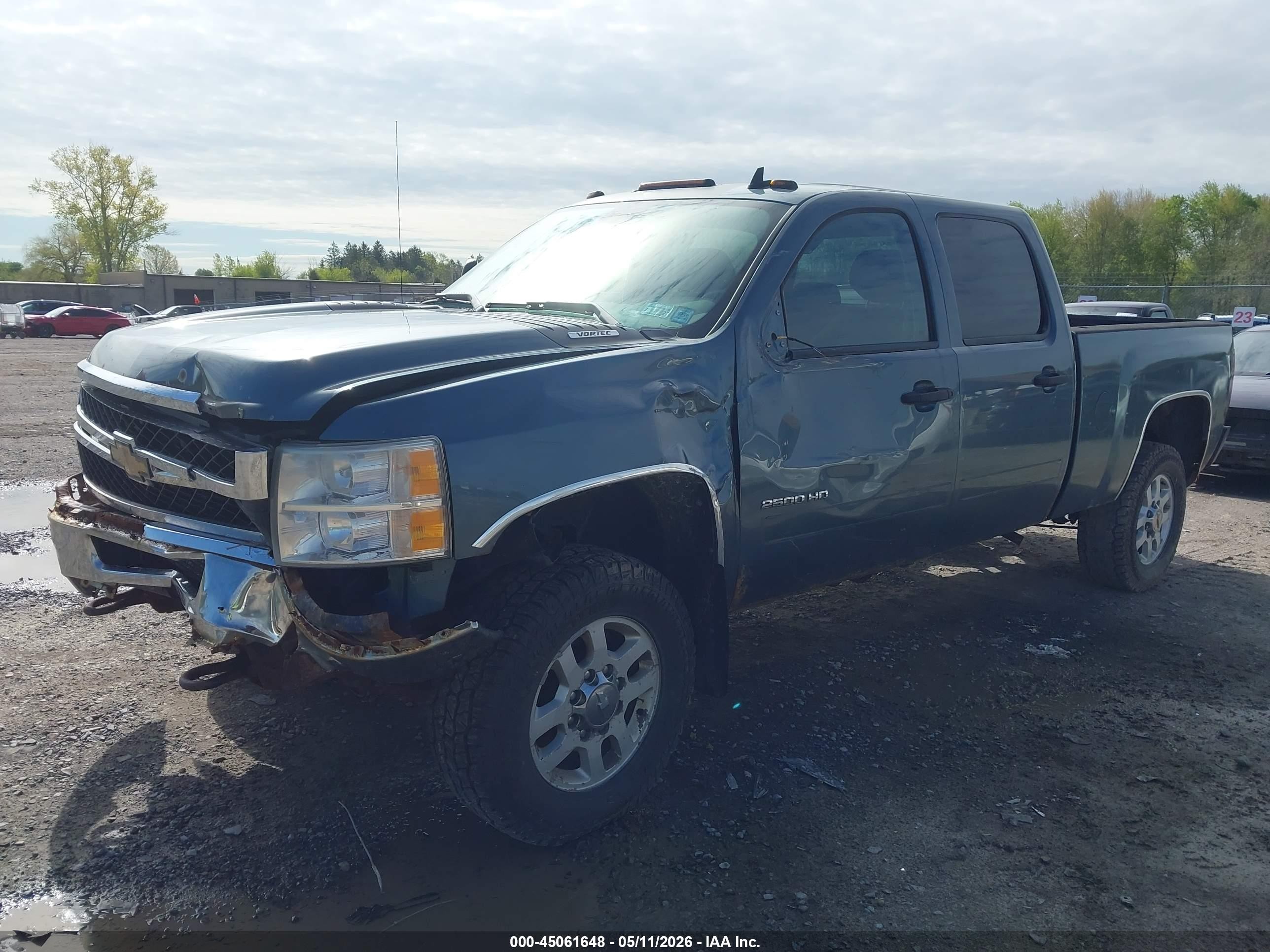 2011 Chevrolet Silverado 2500hd Lt Blue vin: 1GC1KXCG9BF231740