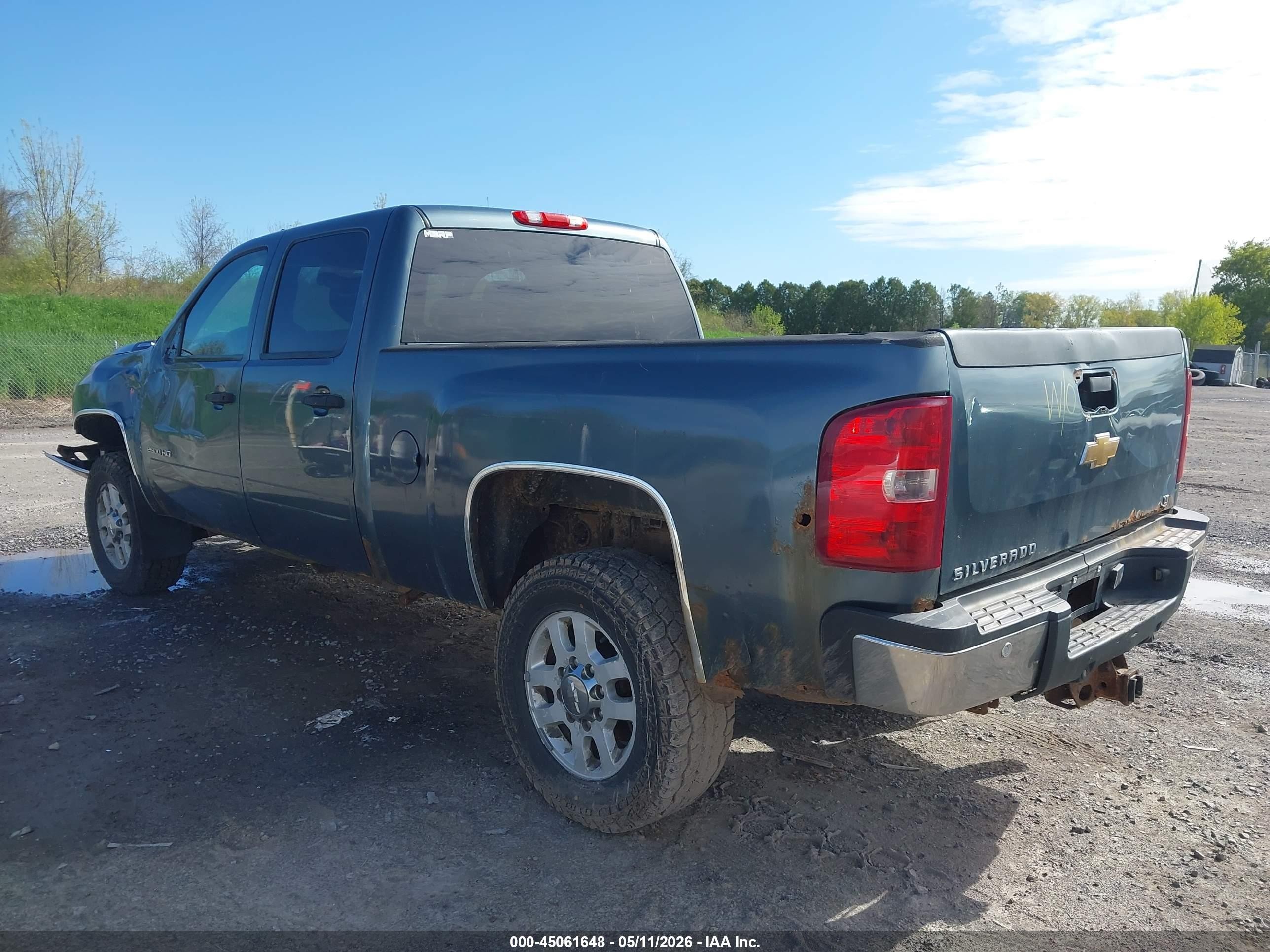 2011 Chevrolet Silverado 2500hd Lt Blue vin: 1GC1KXCG9BF231740