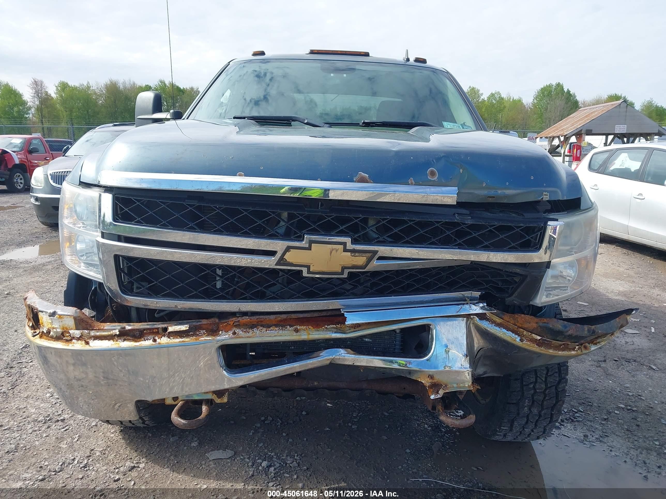 2011 Chevrolet Silverado 2500hd Lt Blue vin: 1GC1KXCG9BF231740