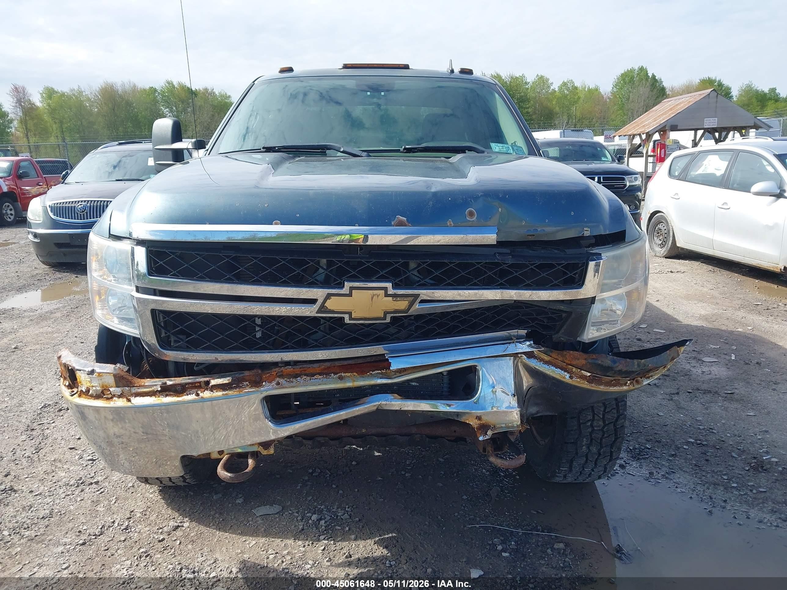 2011 Chevrolet Silverado 2500hd Lt Blue vin: 1GC1KXCG9BF231740