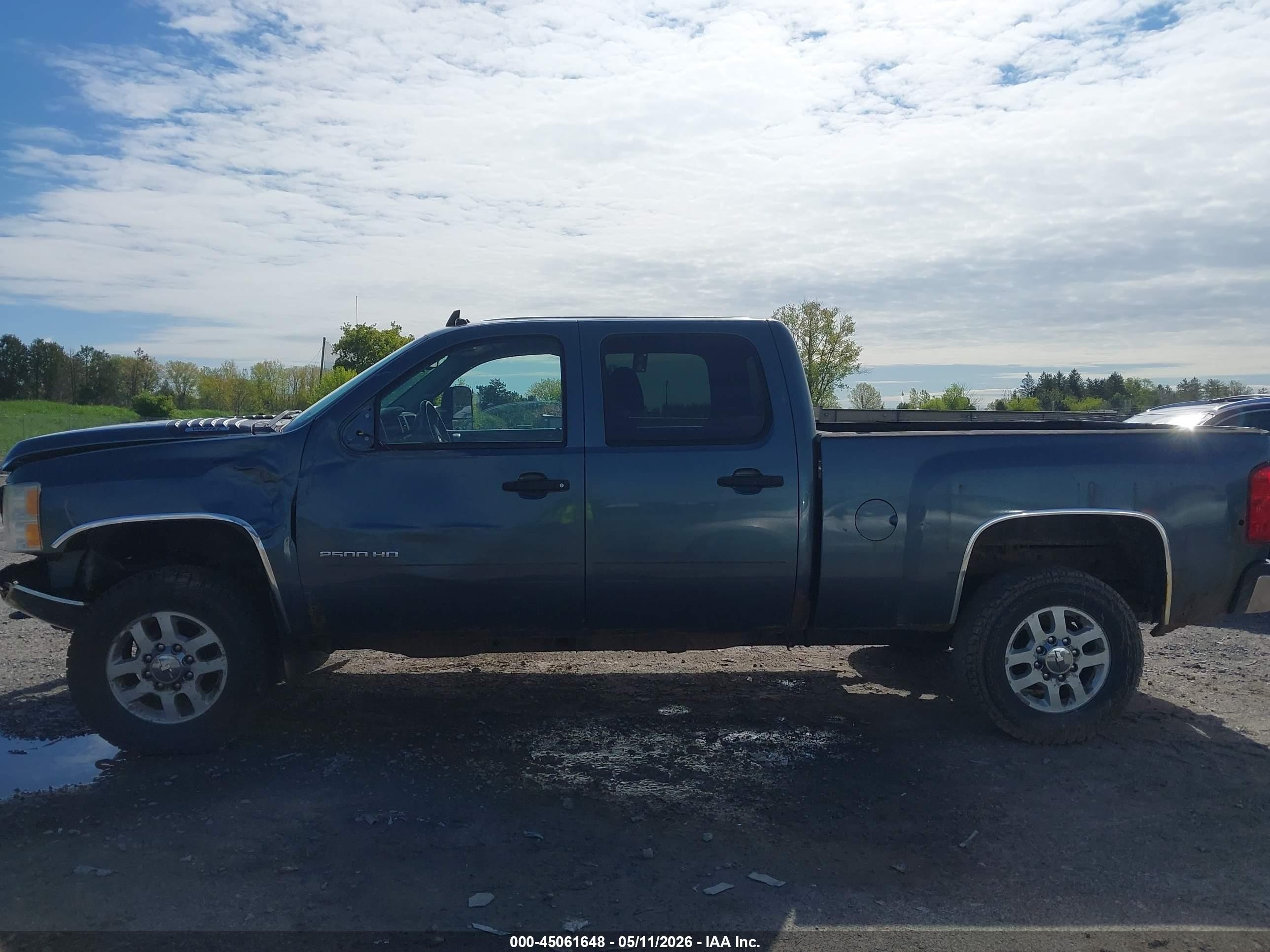 2011 Chevrolet Silverado 2500hd Lt Blue vin: 1GC1KXCG9BF231740