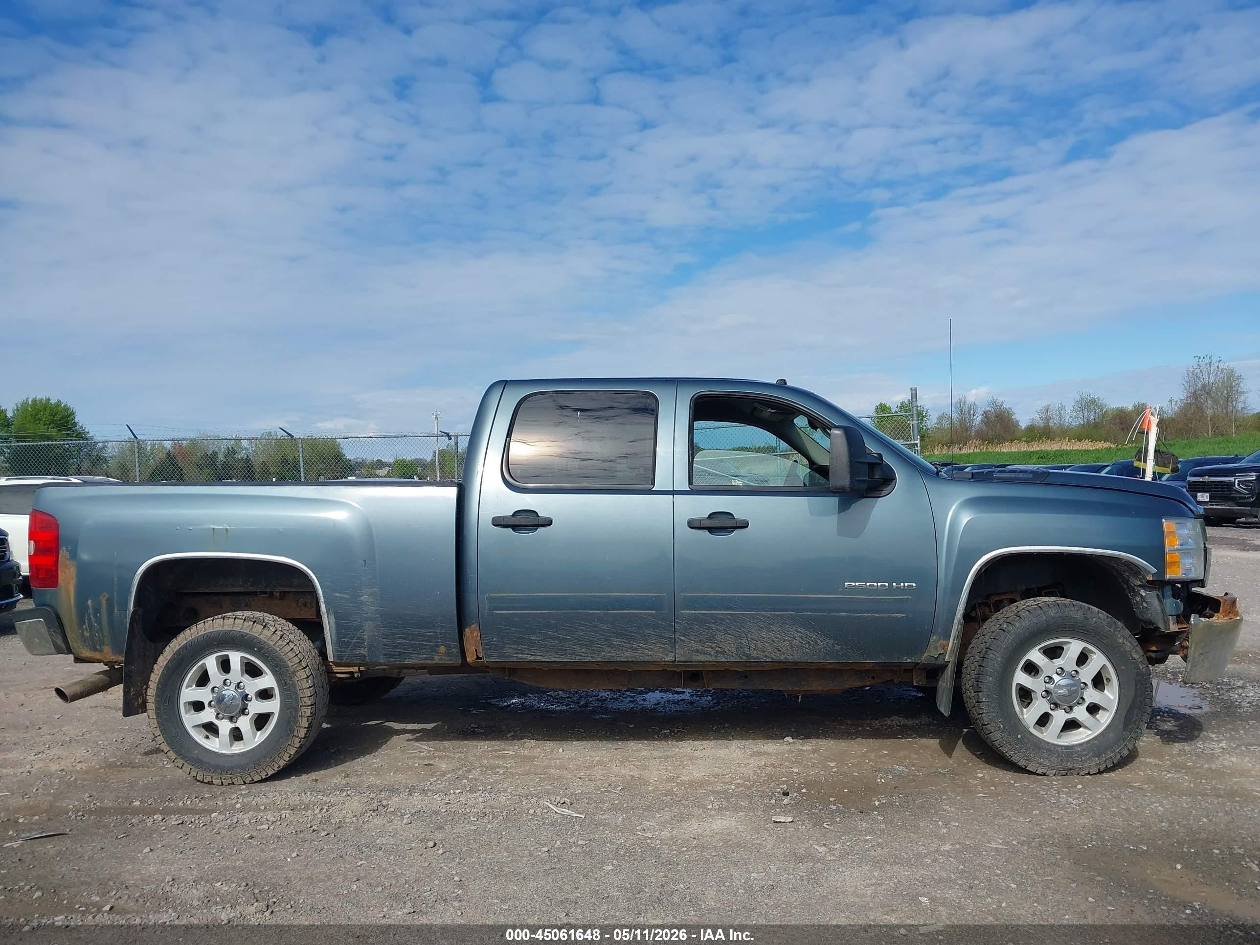 2011 Chevrolet Silverado 2500hd Lt Blue vin: 1GC1KXCG9BF231740
