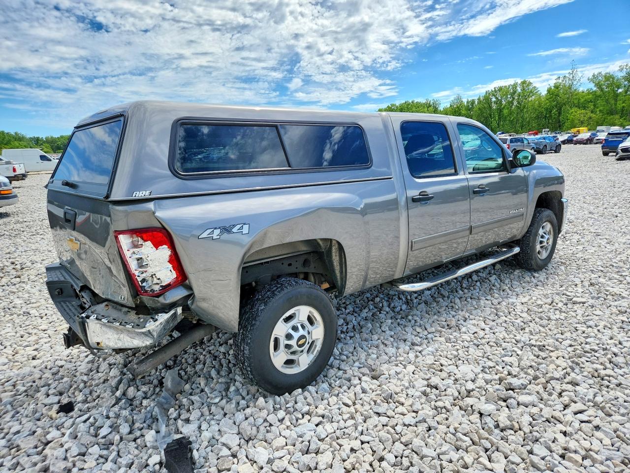 2014 Chevrolet Silverado K2500 Heavy Duty Lt Silver vin: 1GC1KXCG9EF149592