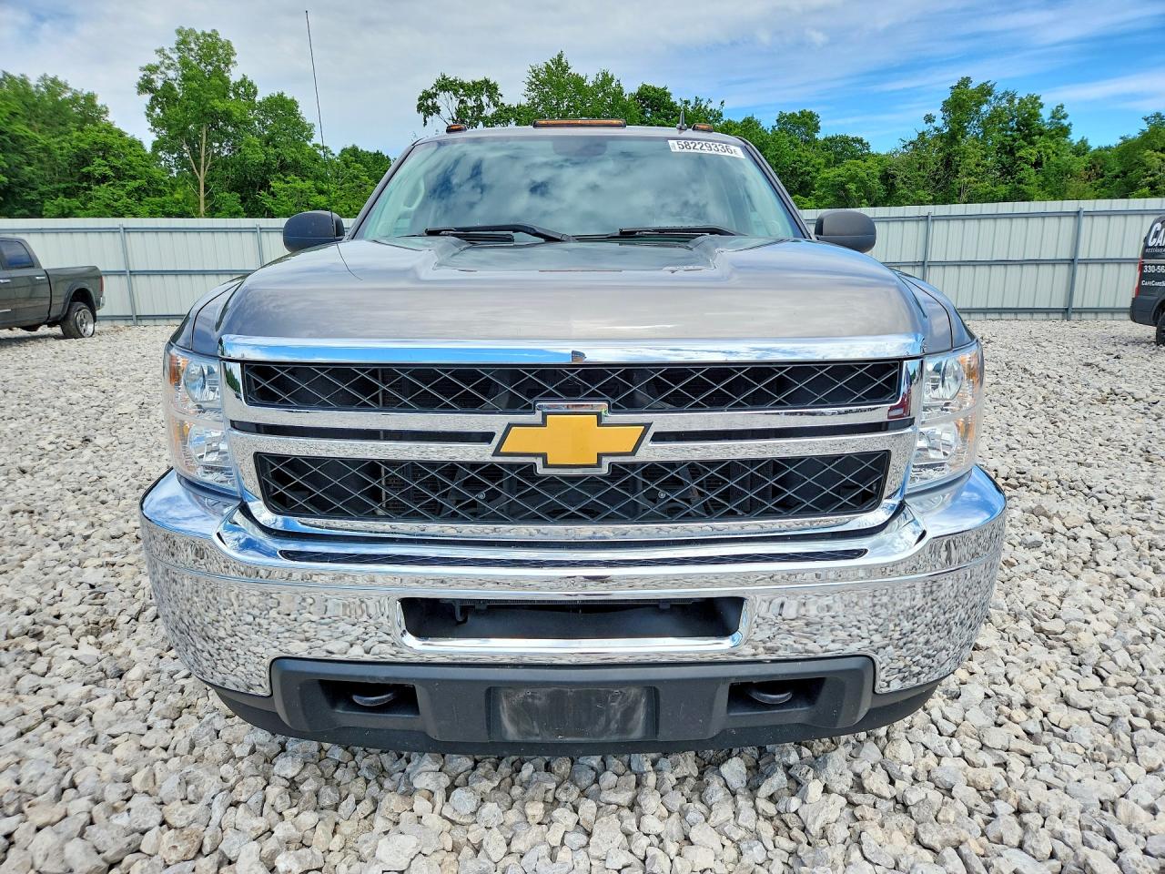 2014 Chevrolet Silverado K2500 Heavy Duty Lt Silver vin: 1GC1KXCG9EF149592