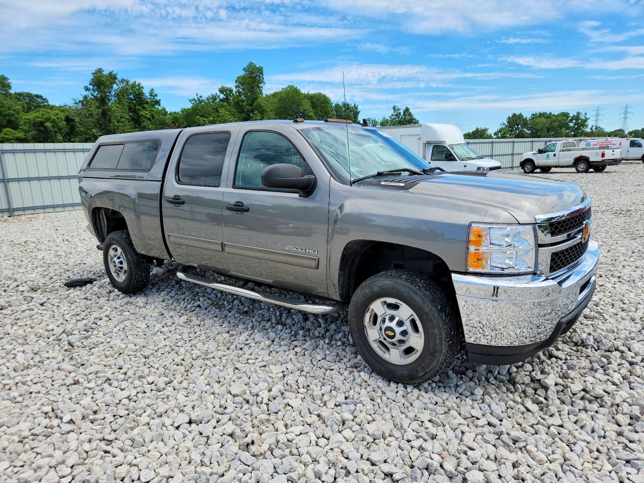 2014 Chevrolet Silverado K2500 Heavy Duty Lt Silver vin: 1GC1KXCG9EF149592