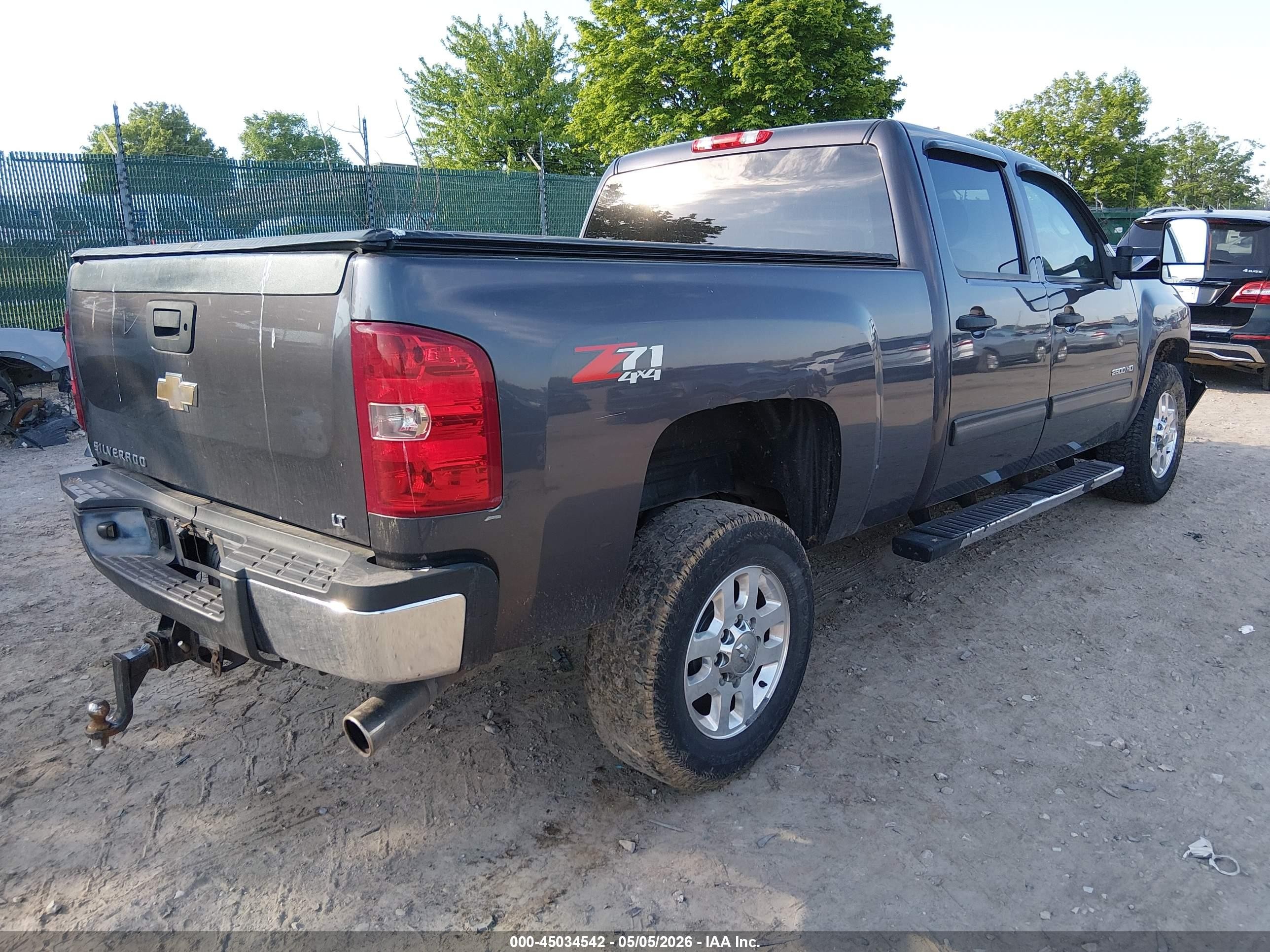 2011 Chevrolet Silverado 2500hd Lt Серый vin: 1GC1KXCGXBF241516