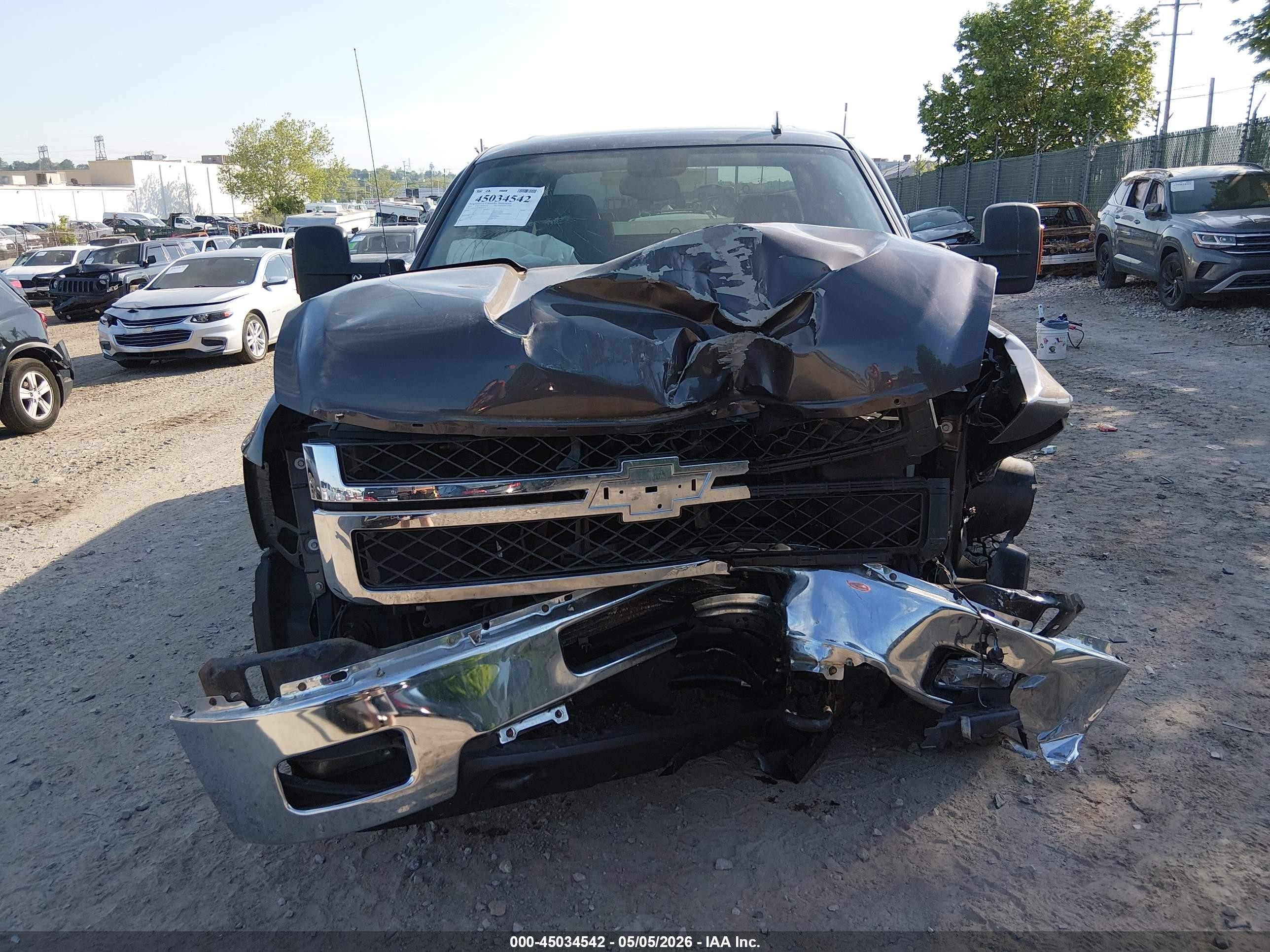2011 Chevrolet Silverado 2500hd Lt Серый vin: 1GC1KXCGXBF241516