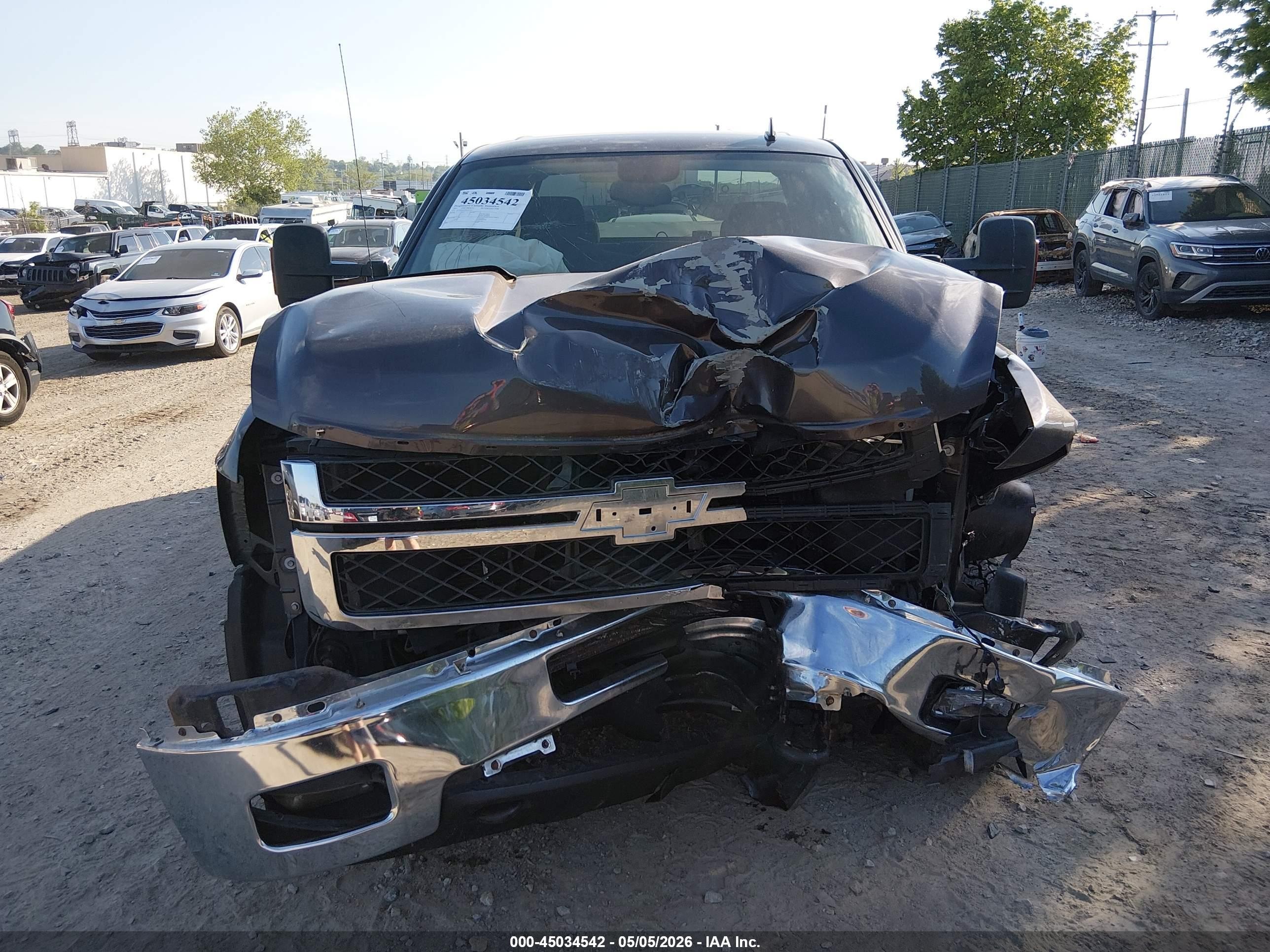 2011 Chevrolet Silverado 2500hd Lt Серый vin: 1GC1KXCGXBF241516