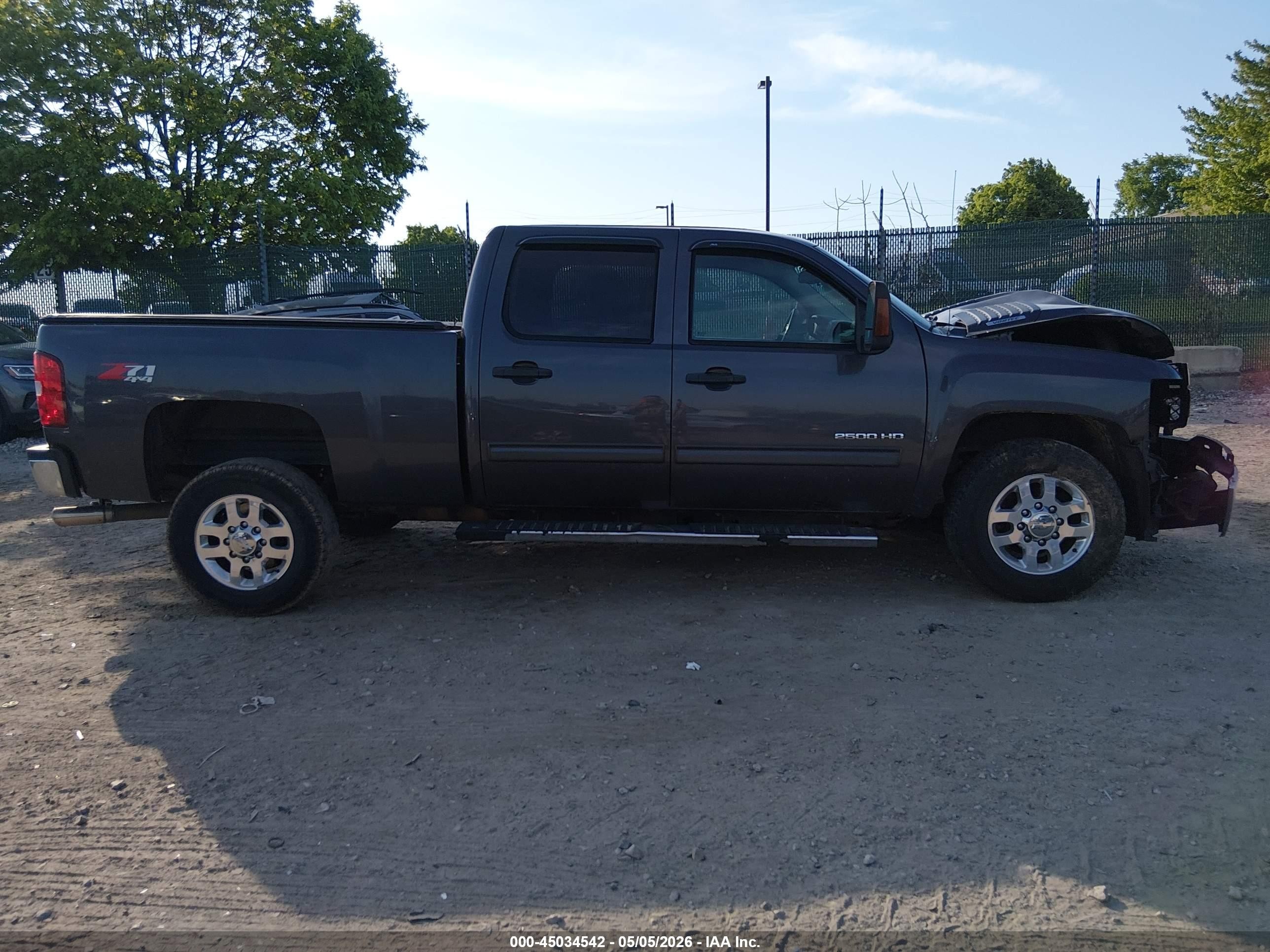 2011 Chevrolet Silverado 2500hd Lt Серый vin: 1GC1KXCGXBF241516