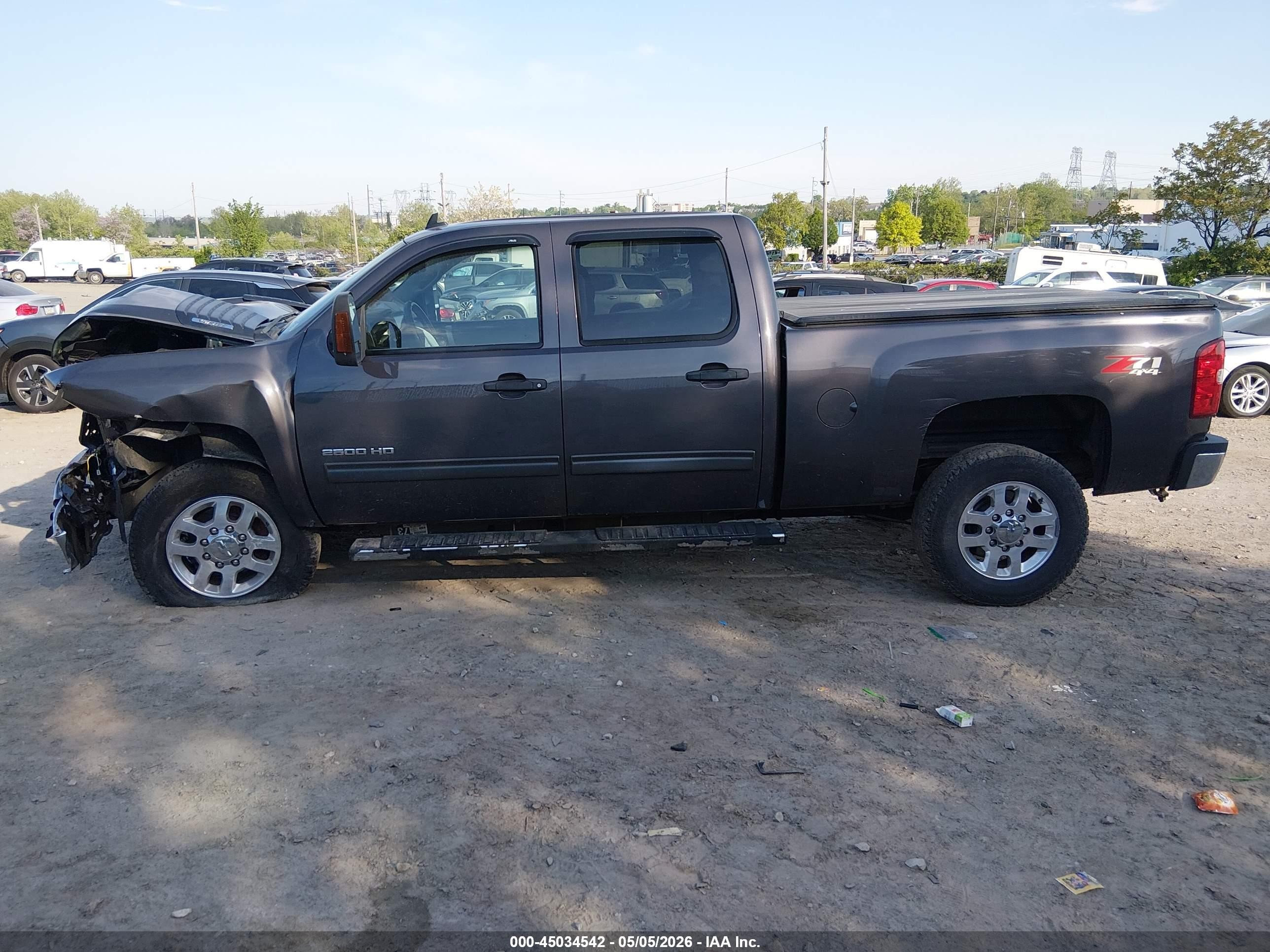 2011 Chevrolet Silverado 2500hd Lt Серый vin: 1GC1KXCGXBF241516