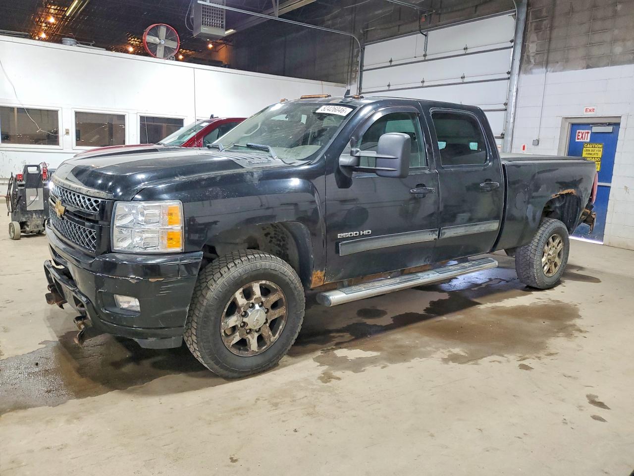 2012 Chevrolet Silverado K2500 Heavy Duty Lt Black vin: 1GC1KXCGXCF227696