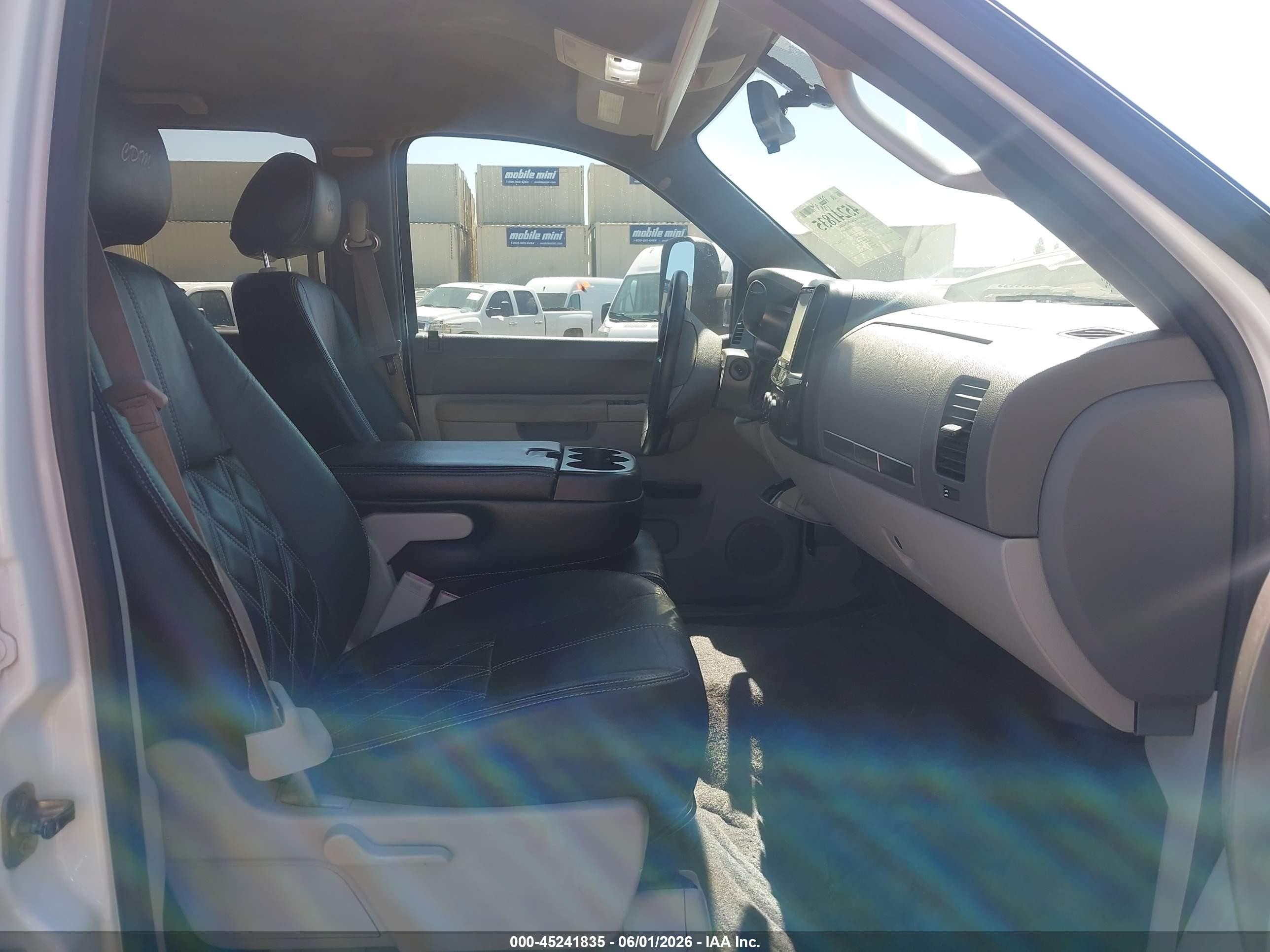 2014 Chevrolet Silverado 2500hd Lt Gray vin: 1GC1KXE80EF134078