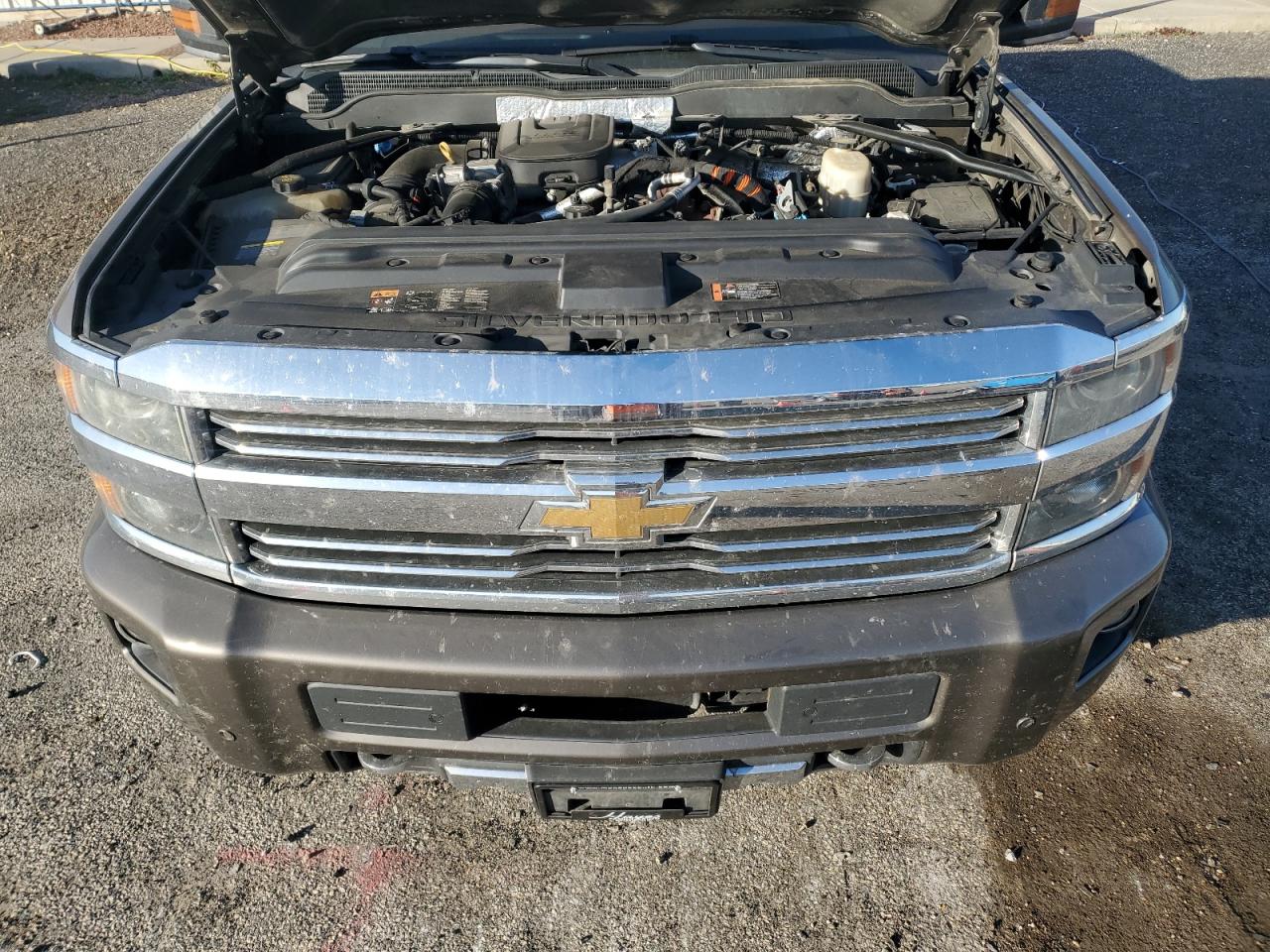 2015 Chevrolet Silverado K2500 High Country Gray vin: 1GC1KXE82FF501435