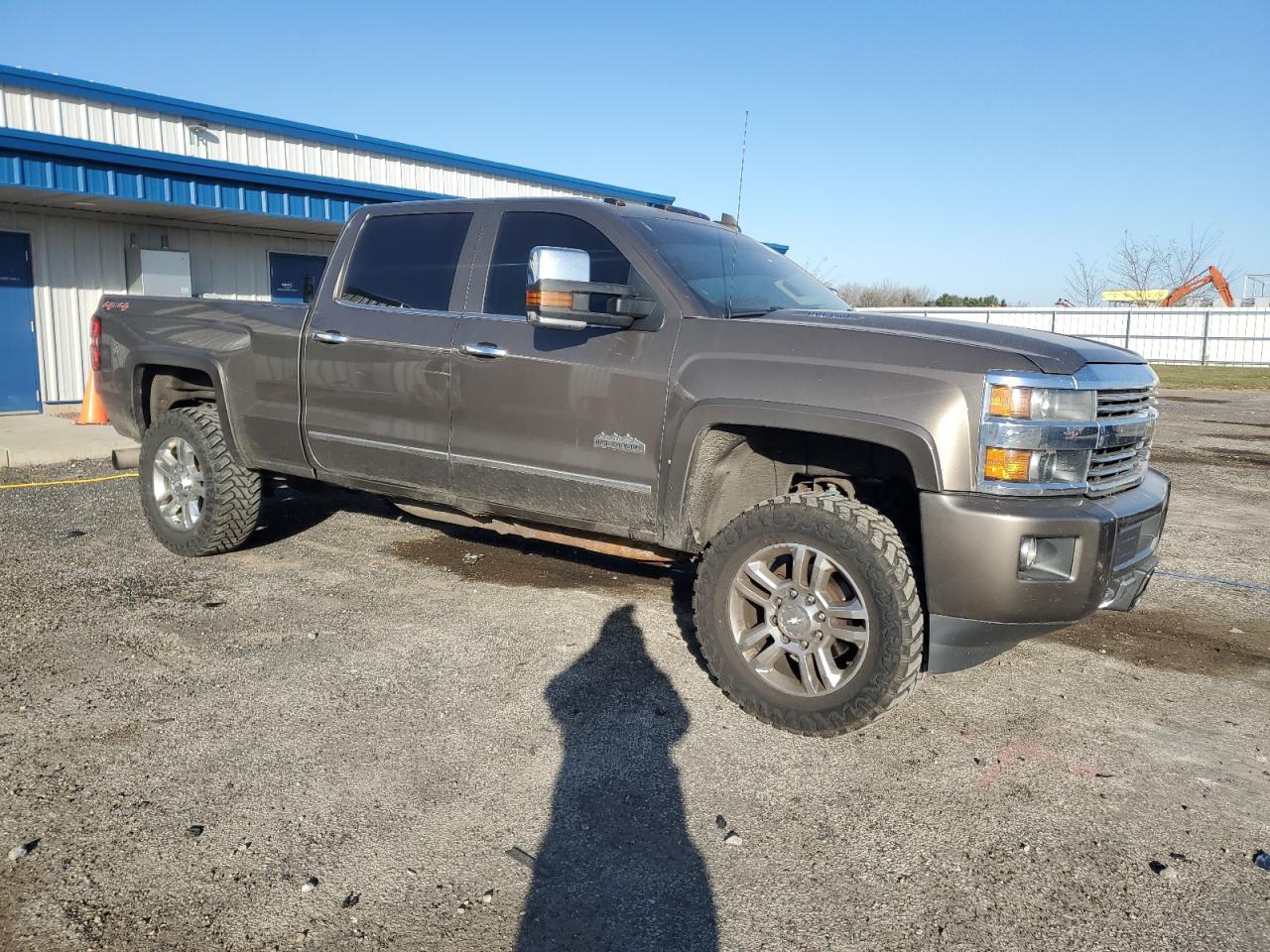 2015 Chevrolet Silverado K2500 High Country Gray vin: 1GC1KXE82FF501435