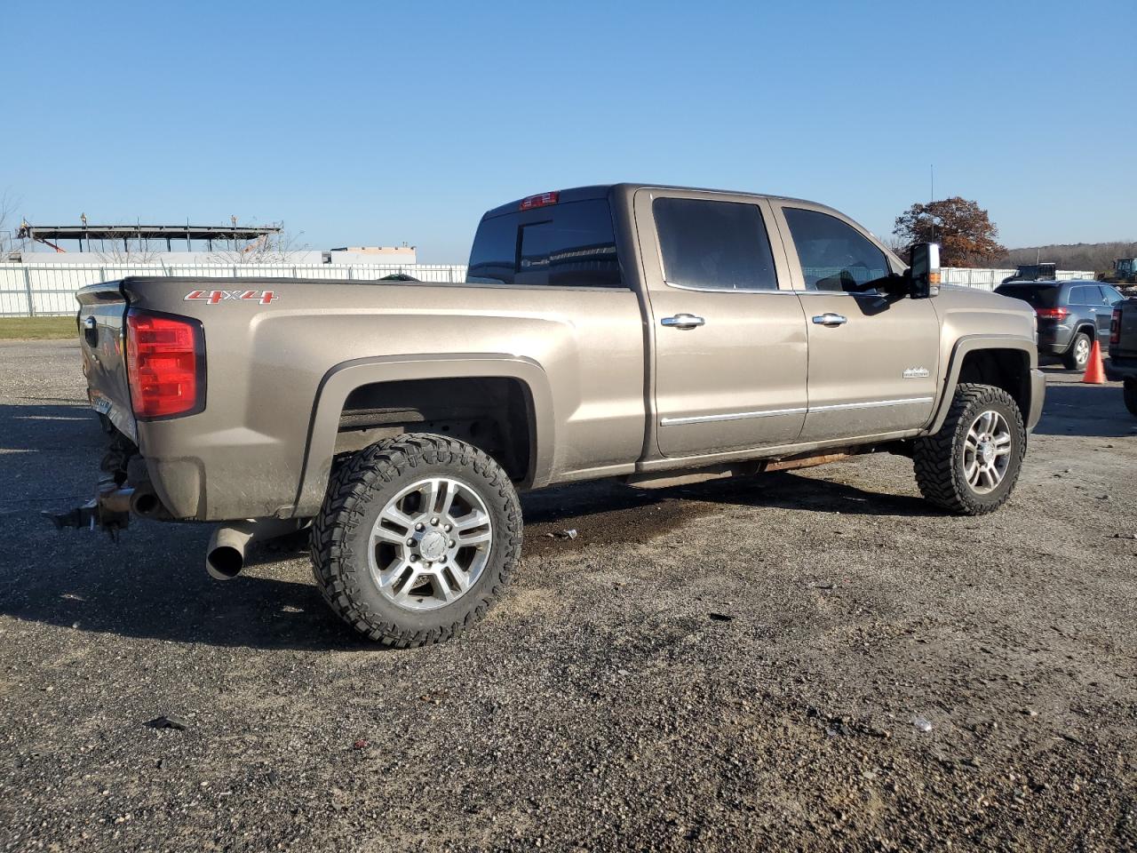 2015 Chevrolet Silverado K2500 High Country Gray vin: 1GC1KXE82FF501435