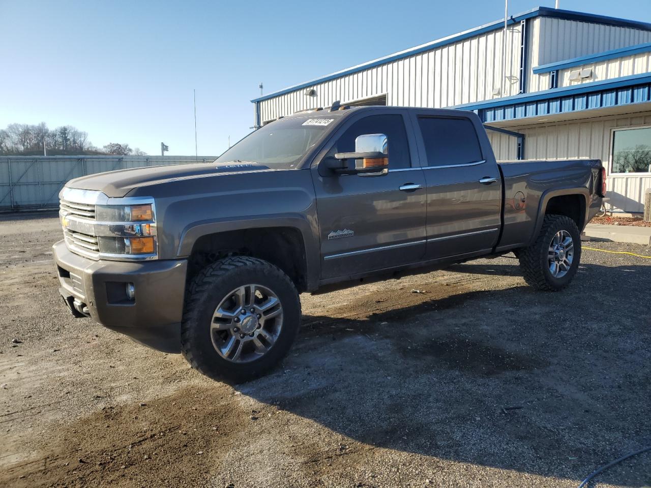 2015 Chevrolet Silverado K2500 High Country Gray vin: 1GC1KXE82FF501435
