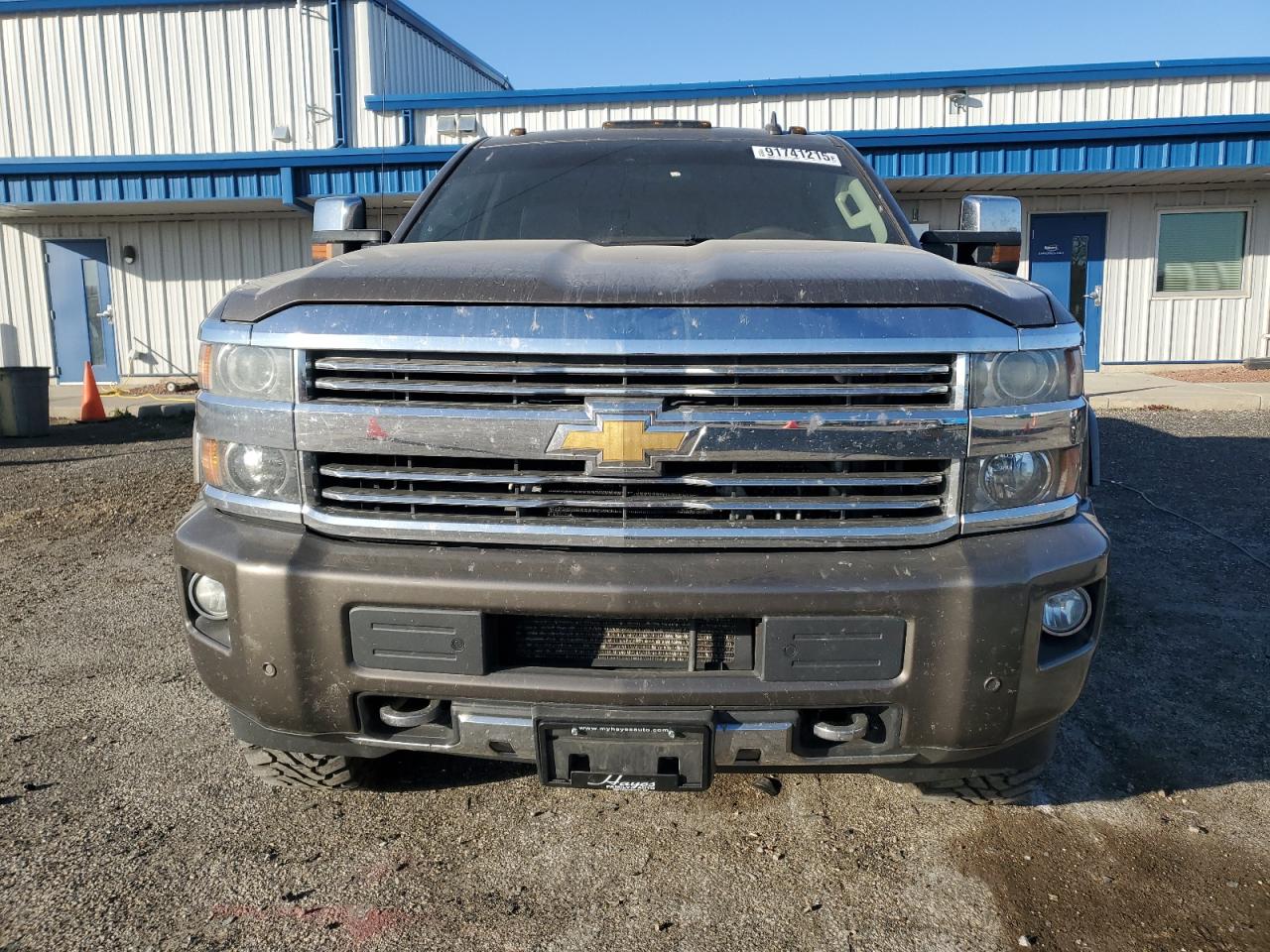 2015 Chevrolet Silverado K2500 High Country Gray vin: 1GC1KXE82FF501435
