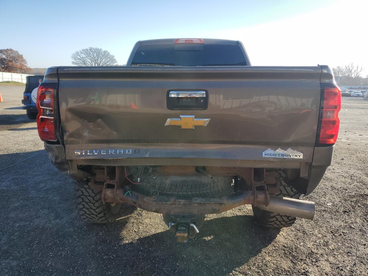 2015 Chevrolet Silverado K2500 High Country Gray vin: 1GC1KXE82FF501435