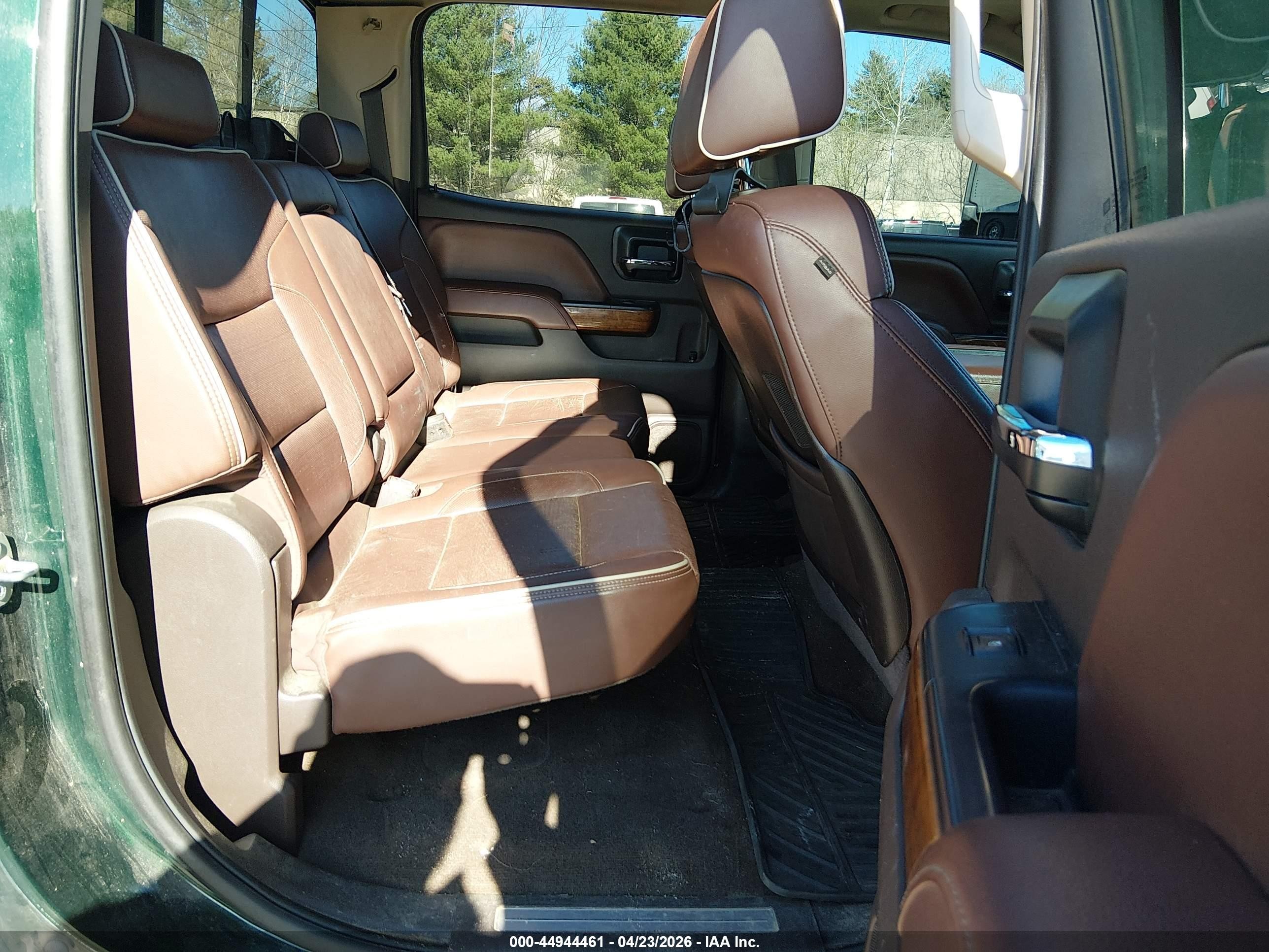 2015 Chevrolet Silverado 2500hd High Country Green vin: 1GC1KXE83FF516820