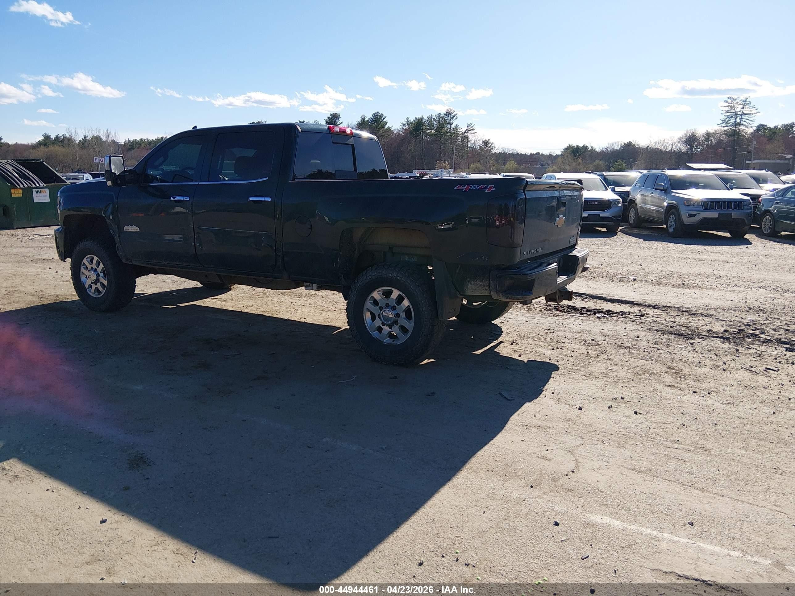 2015 Chevrolet Silverado 2500hd High Country Green vin: 1GC1KXE83FF516820