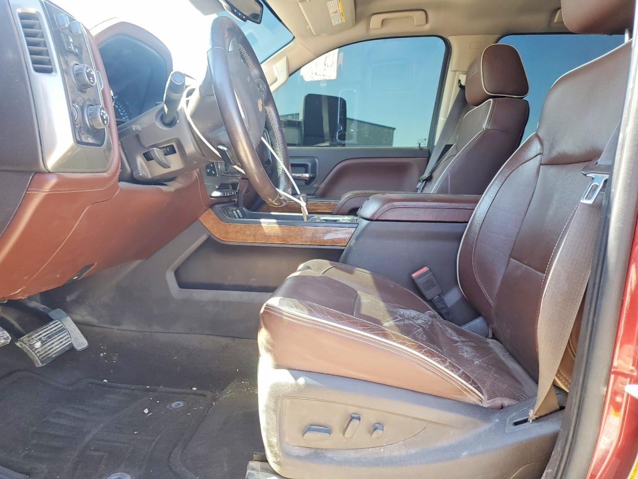 2015 Chevrolet Silverado K2500 High Country Maroon vin: 1GC1KXE83FF543211