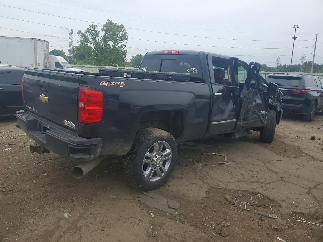 2015 Chevrolet Silverado K2500 High Country Black vin: 1GC1KXE83FF674378