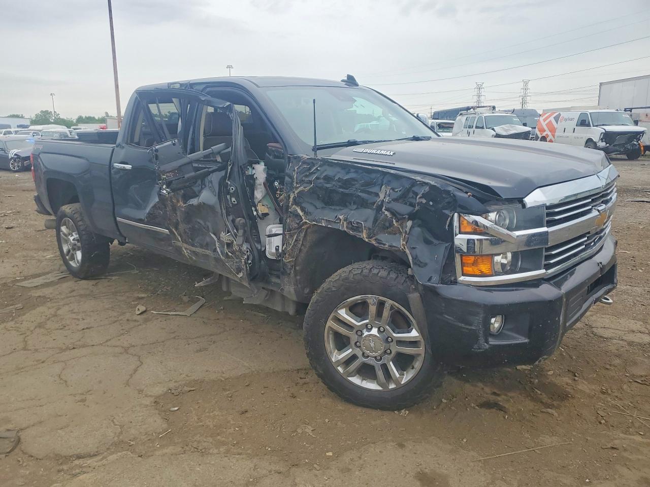 2015 Chevrolet Silverado K2500 High Country Black vin: 1GC1KXE83FF674378