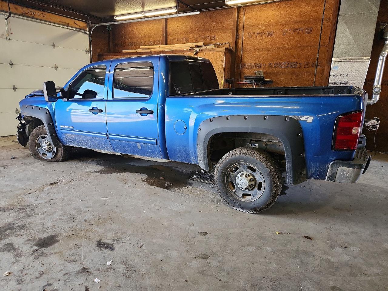 2012 Chevrolet Silverado K2500 Heavy Duty Lt Blue vin: 1GC1KXE88CF177709