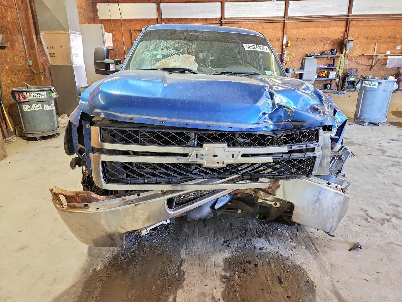 2012 Chevrolet Silverado K2500 Heavy Duty Lt Blue vin: 1GC1KXE88CF177709