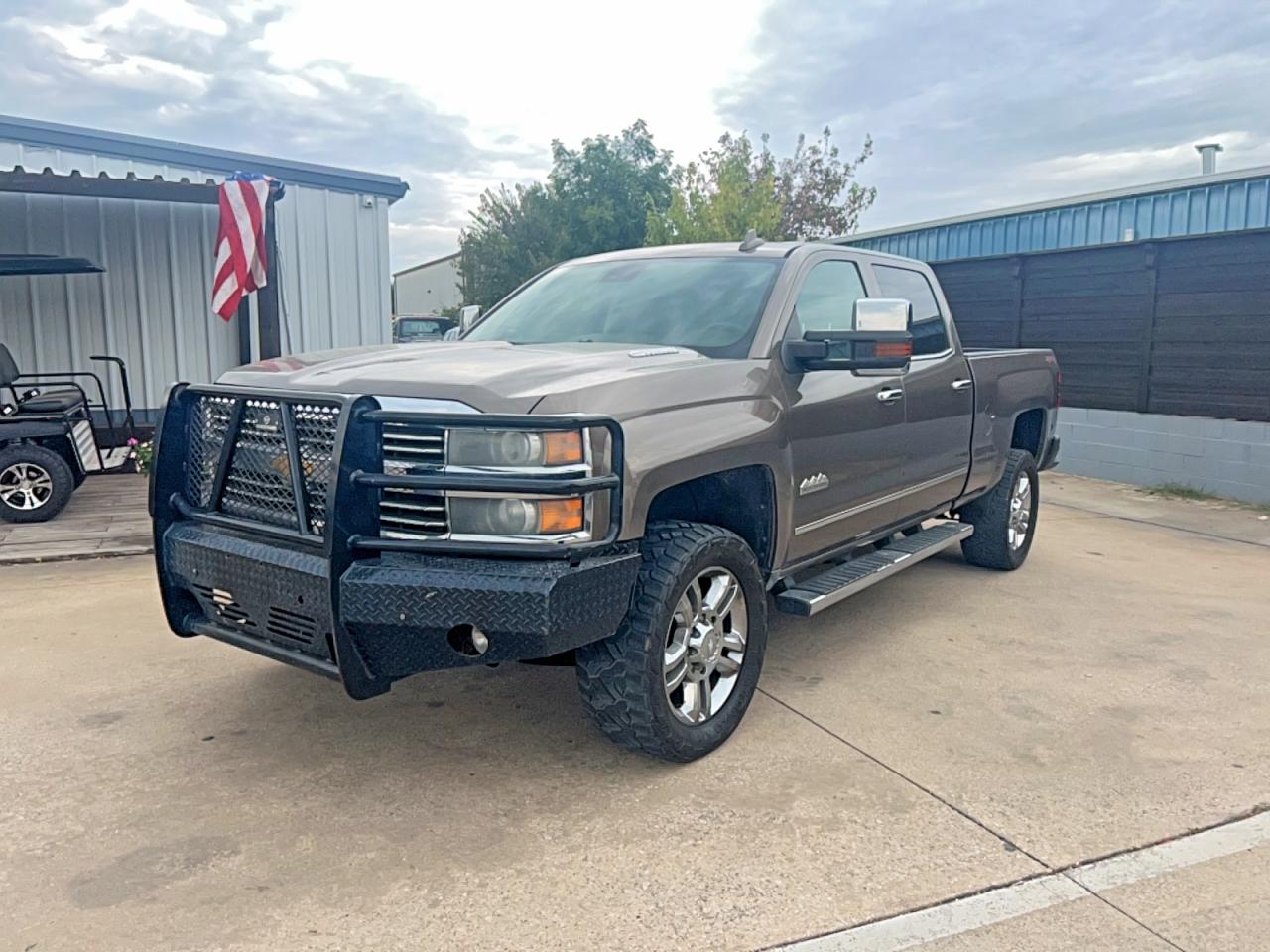 2015 Chevrolet Silverado K2500 High Country Brown vin: 1GC1KXE88FF617187
