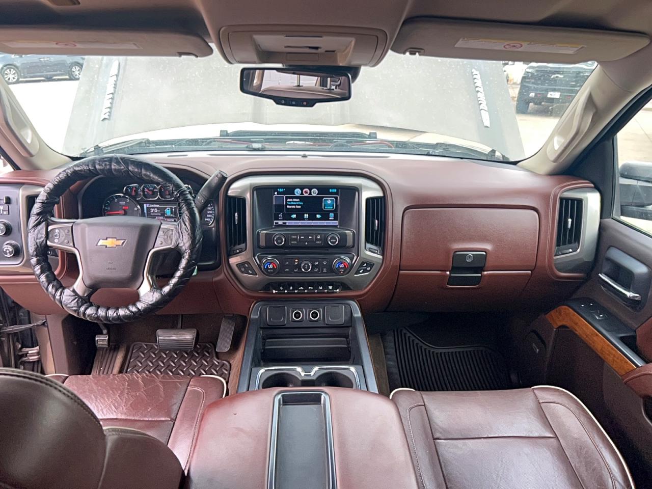 2015 Chevrolet Silverado K2500 High Country Brown vin: 1GC1KXE88FF617187