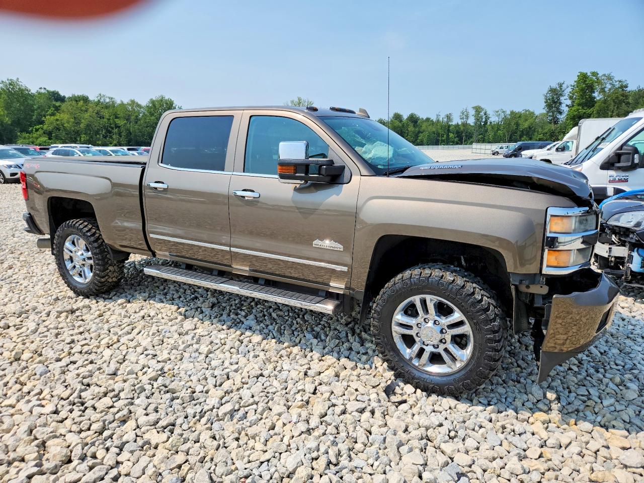 2015 Chevrolet Silverado K2500 High Country Tan vin: 1GC1KXE89FF603802