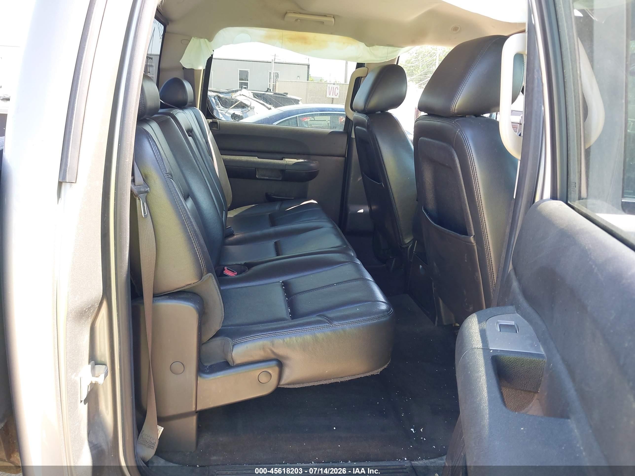 2013 Chevrolet Silverado 2500hd Lt Gray vin: 1GC1KXE8XDF143496