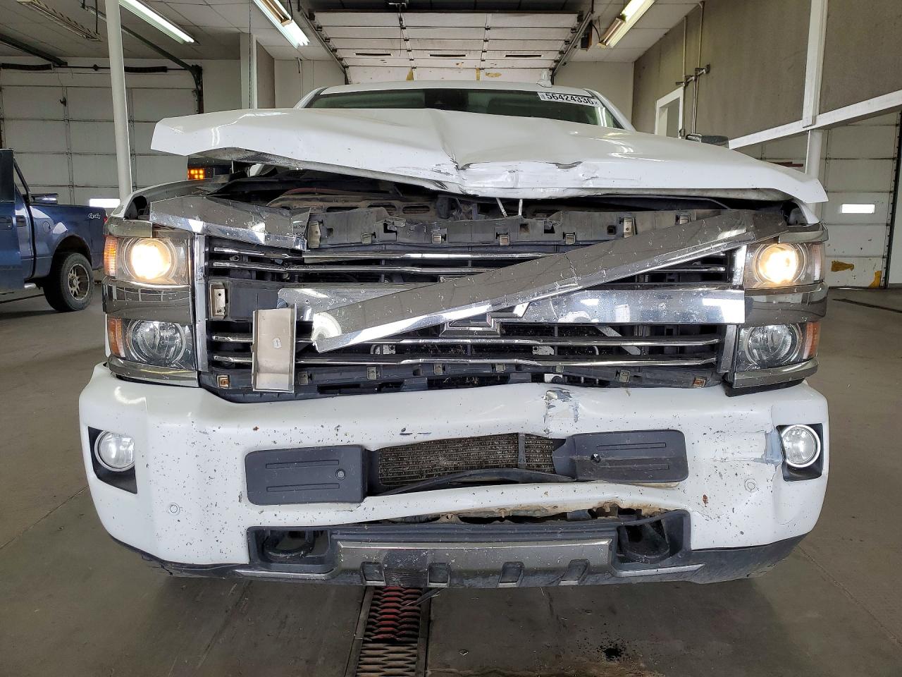 2015 Chevrolet Silverado K2500 High Country White vin: 1GC1KXE8XFF583298
