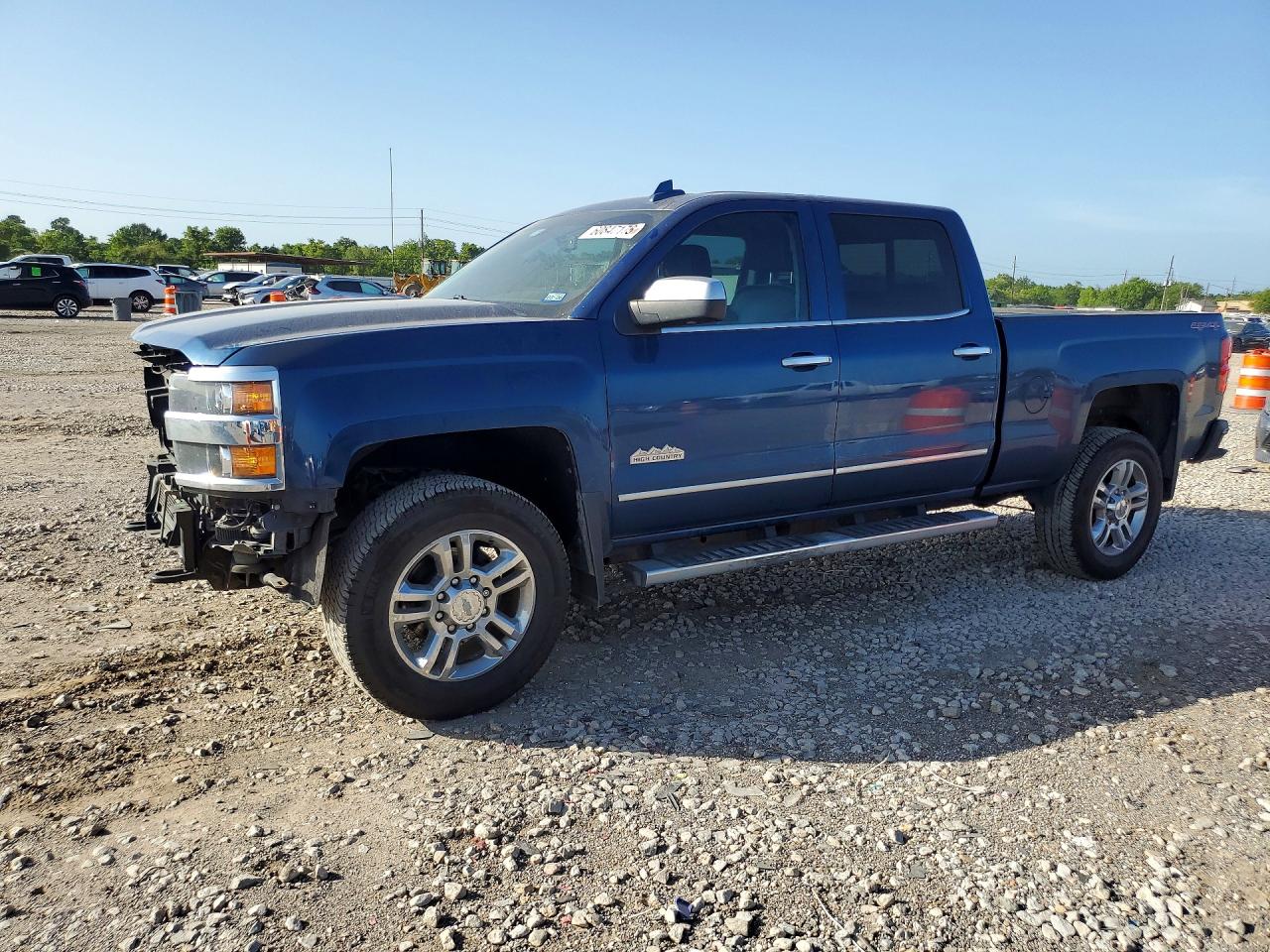 2015 Chevrolet Silverado K2500 High Country Blue vin: 1GC1KXEG0FF545795